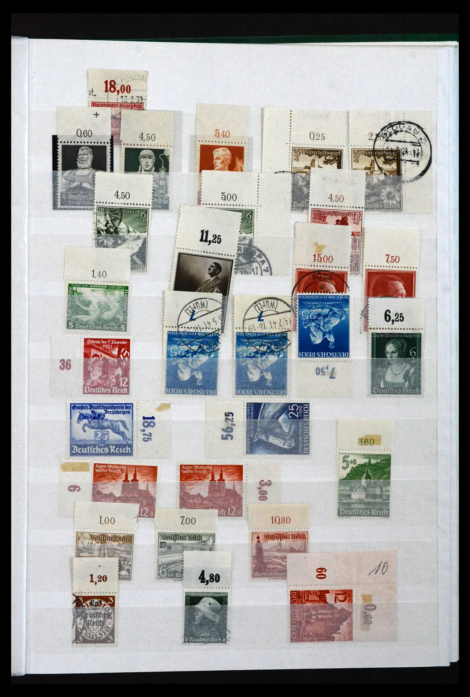 41996 0034 - Postzegelverzameling 41996 Duitsland velrand bijzonderheden 1905-1948.