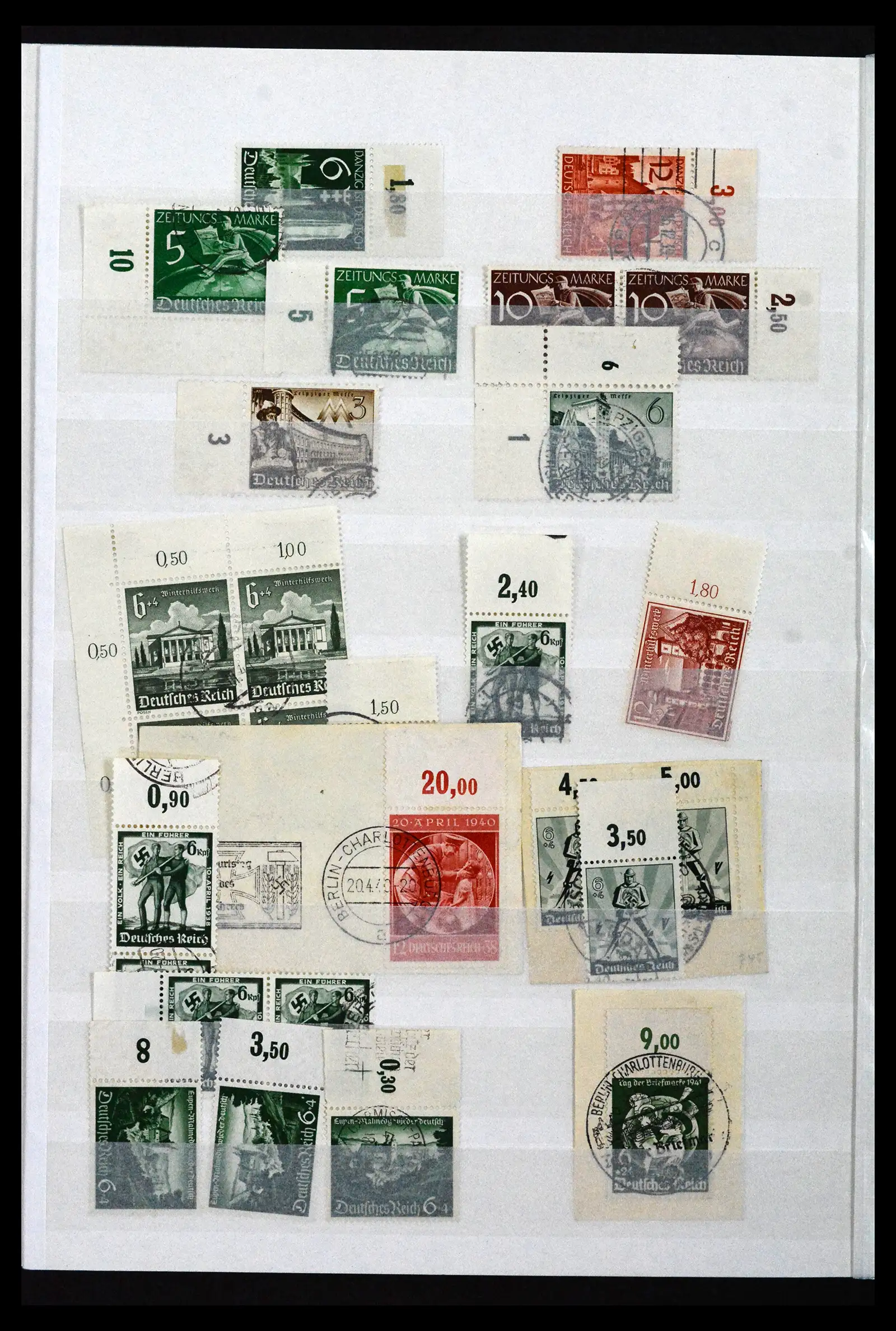 41996 0035 - Postzegelverzameling 41996 Duitsland velrand bijzonderheden 1905-1948.