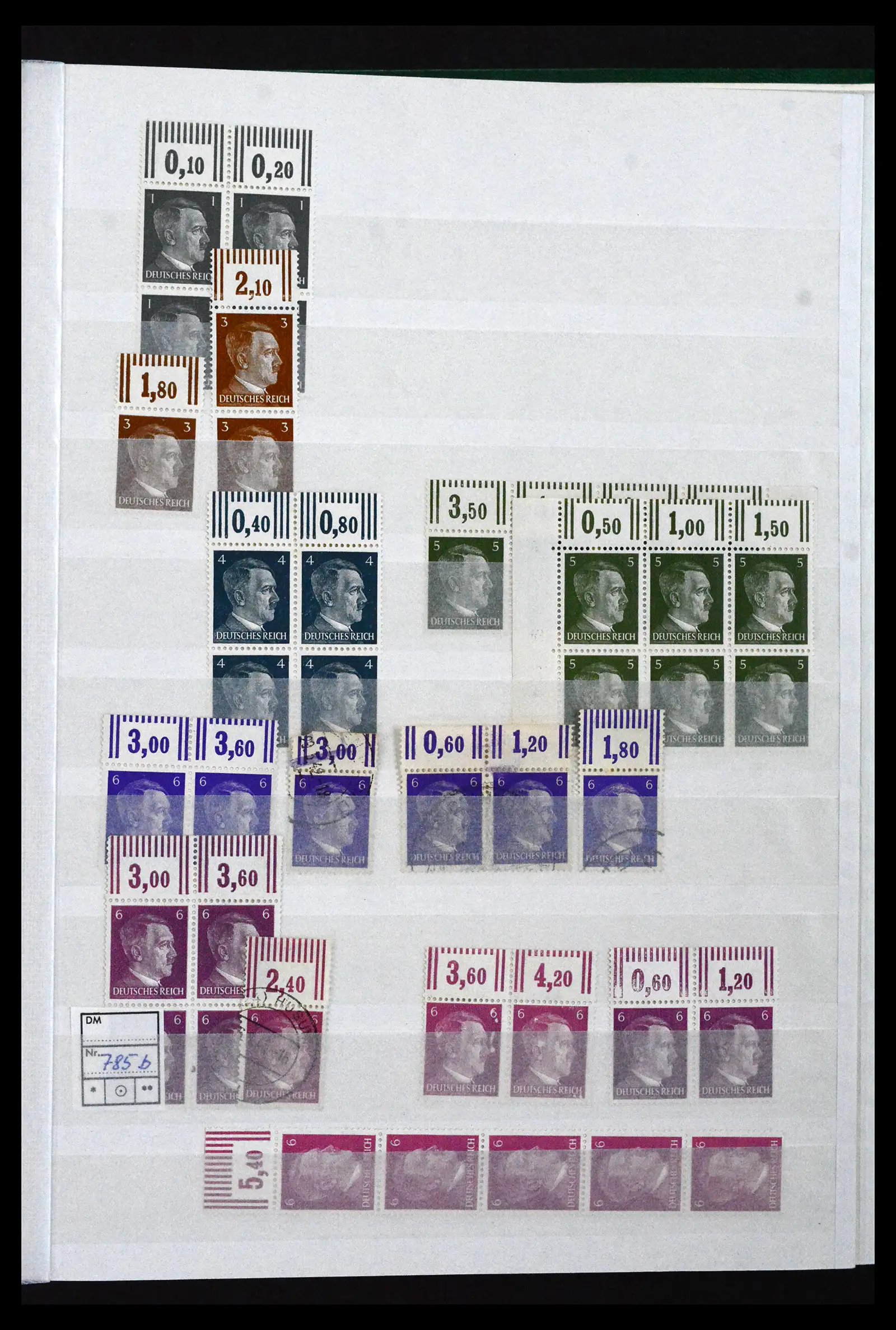 41996 0036 - Postzegelverzameling 41996 Duitsland velrand bijzonderheden 1905-1948.