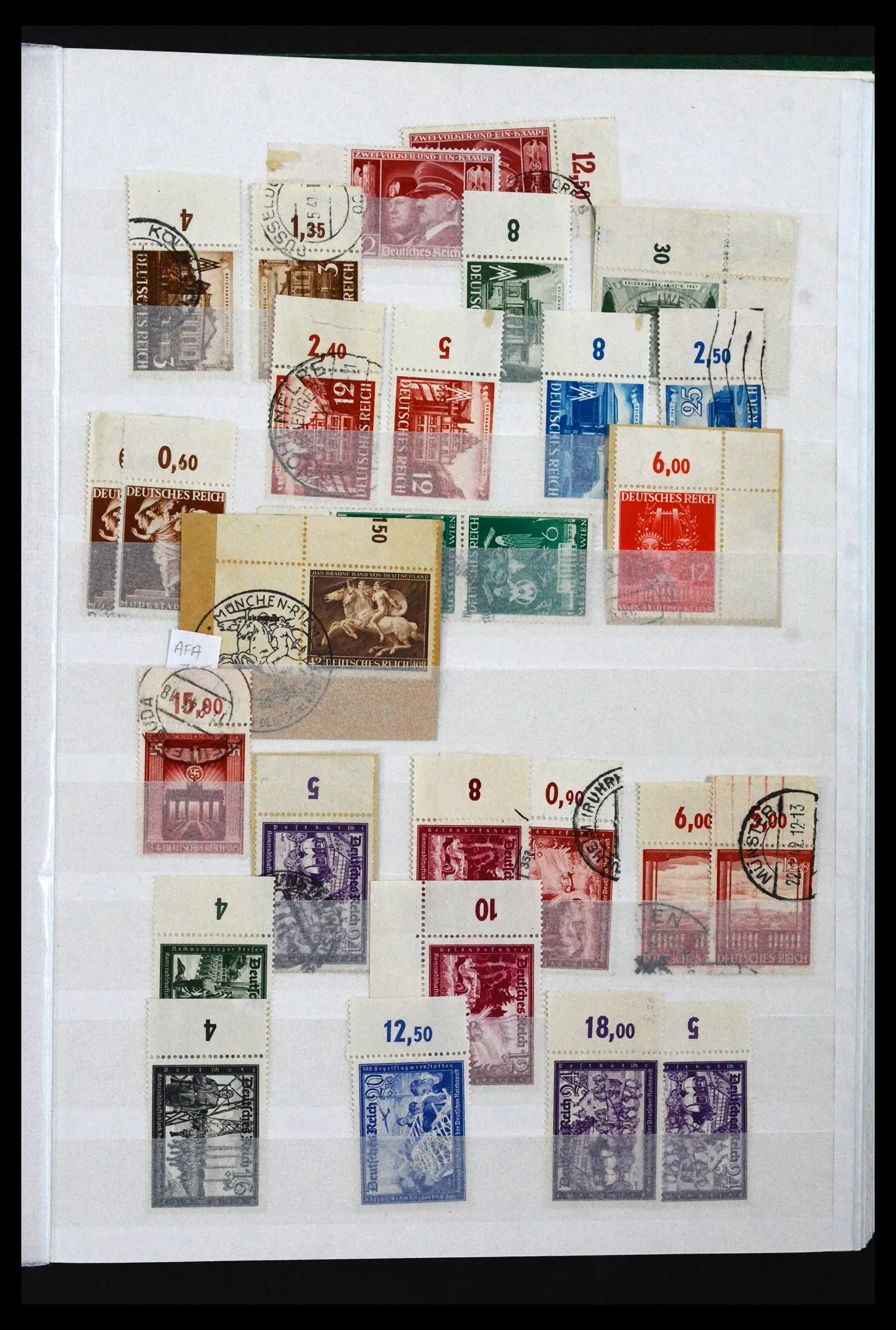 41996 0038 - Postzegelverzameling 41996 Duitsland velrand bijzonderheden 1905-1948.