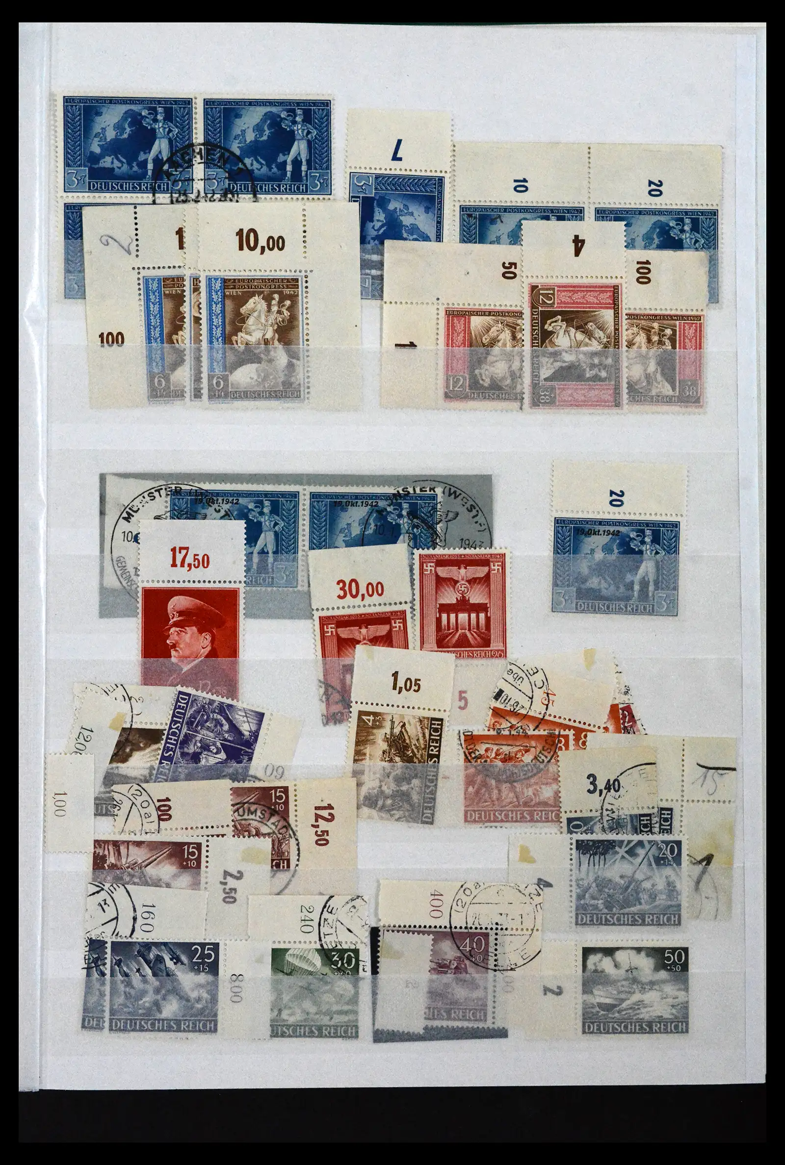 41996 0040 - Postzegelverzameling 41996 Duitsland velrand bijzonderheden 1905-1948.