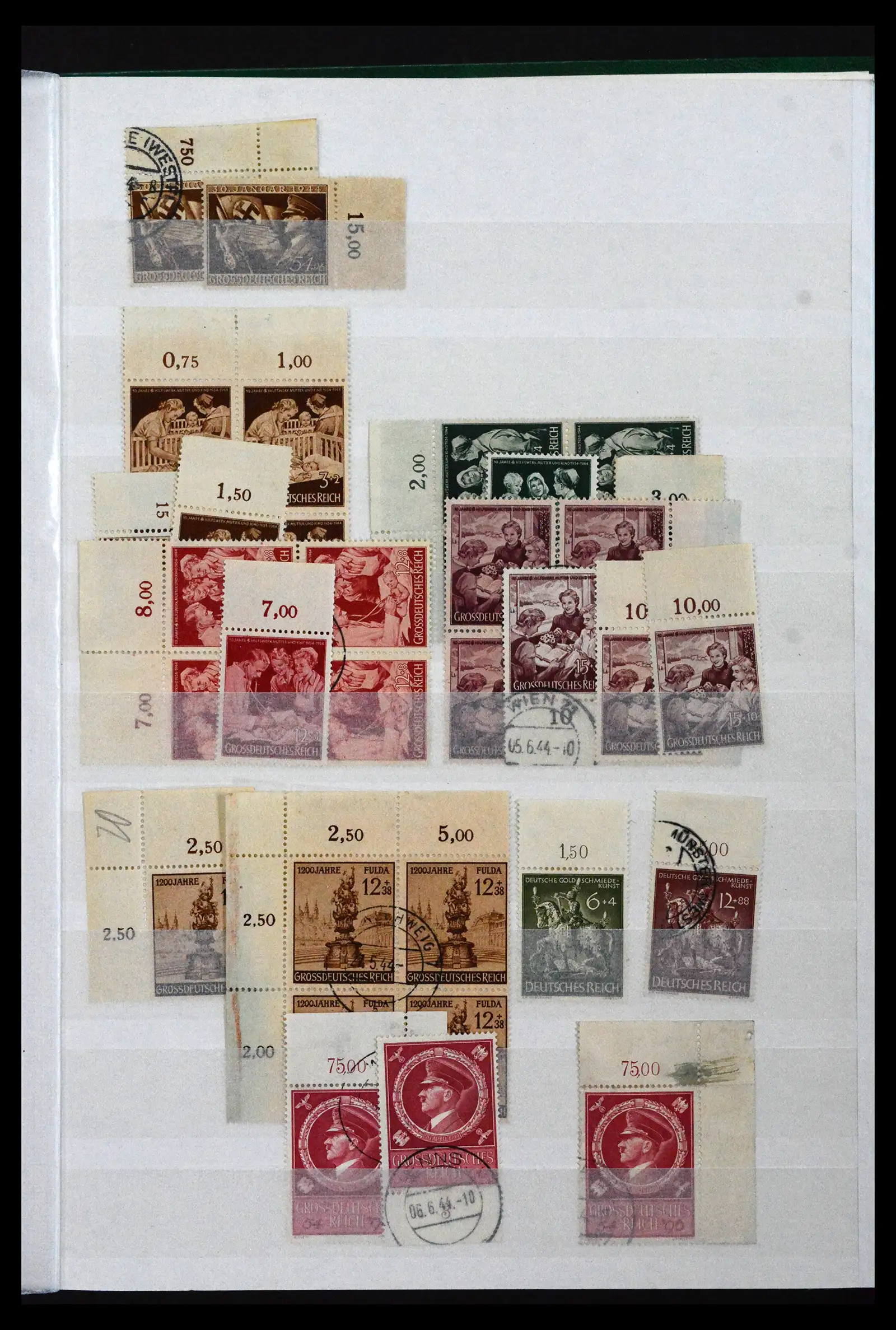 41996 0042 - Postzegelverzameling 41996 Duitsland velrand bijzonderheden 1905-1948.