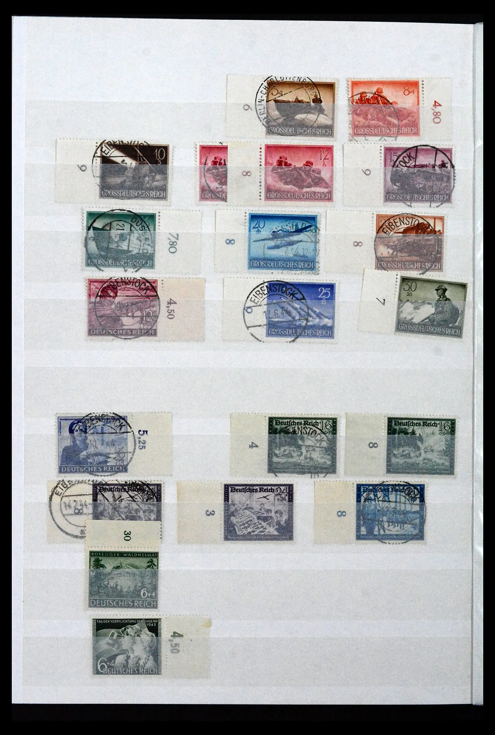 41996 0043 - Postzegelverzameling 41996 Duitsland velrand bijzonderheden 1905-1948.