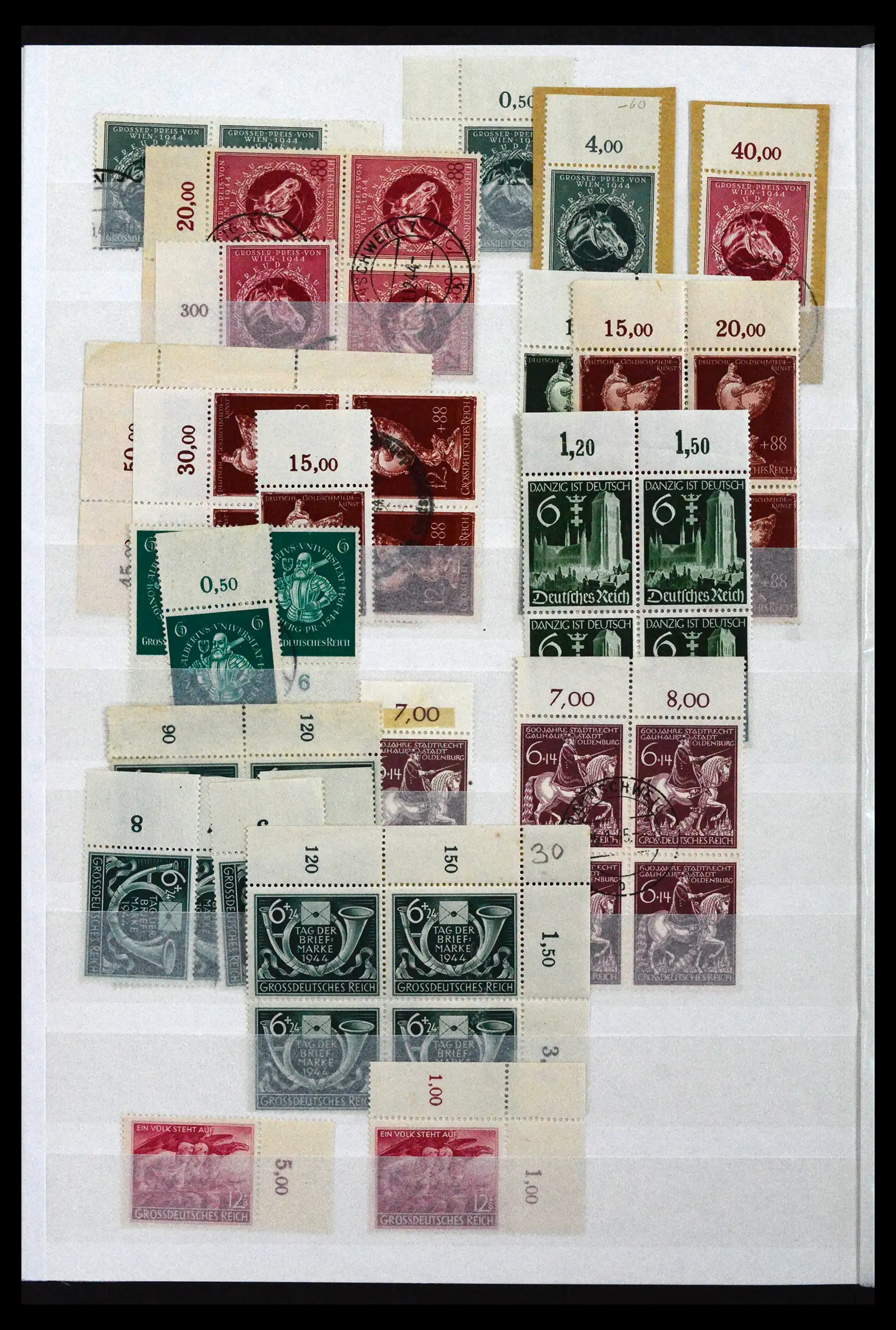 41996 0045 - Postzegelverzameling 41996 Duitsland velrand bijzonderheden 1905-1948.