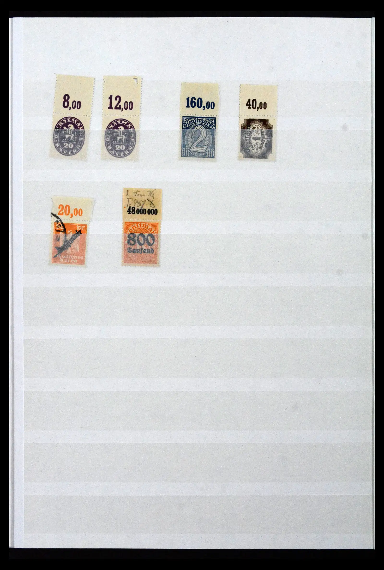 41996 0047 - Postzegelverzameling 41996 Duitsland velrand bijzonderheden 1905-1948.