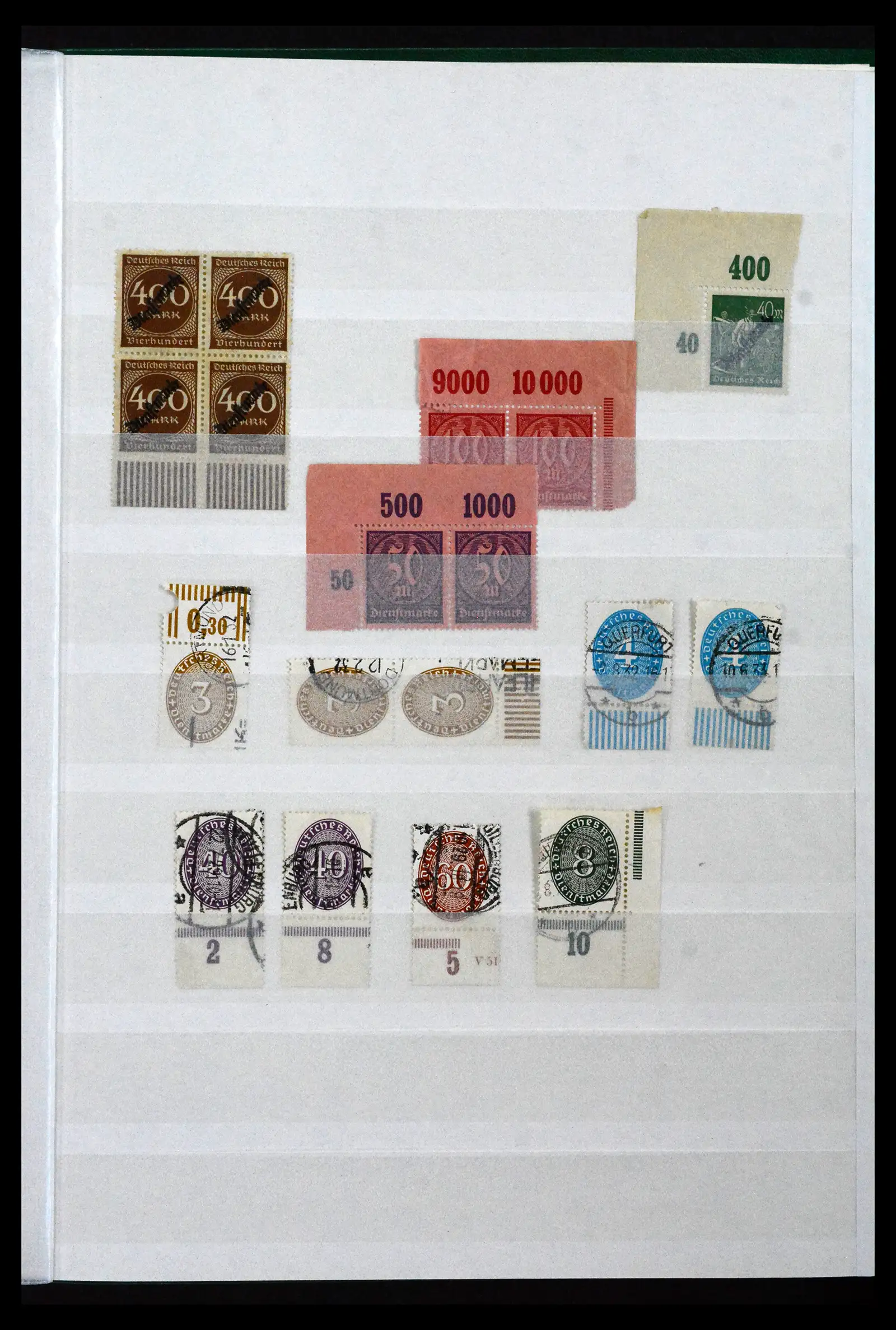 41996 0048 - Postzegelverzameling 41996 Duitsland velrand bijzonderheden 1905-1948.
