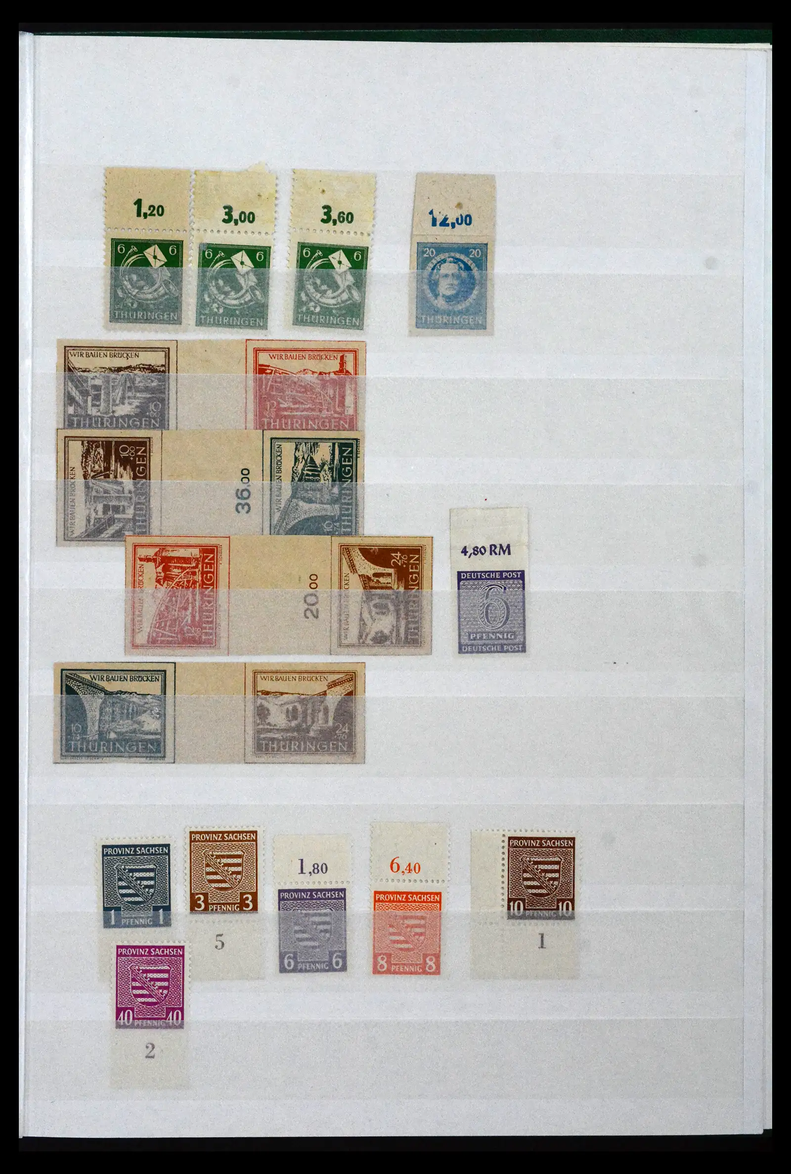 41996 0052 - Postzegelverzameling 41996 Duitsland velrand bijzonderheden 1905-1948.