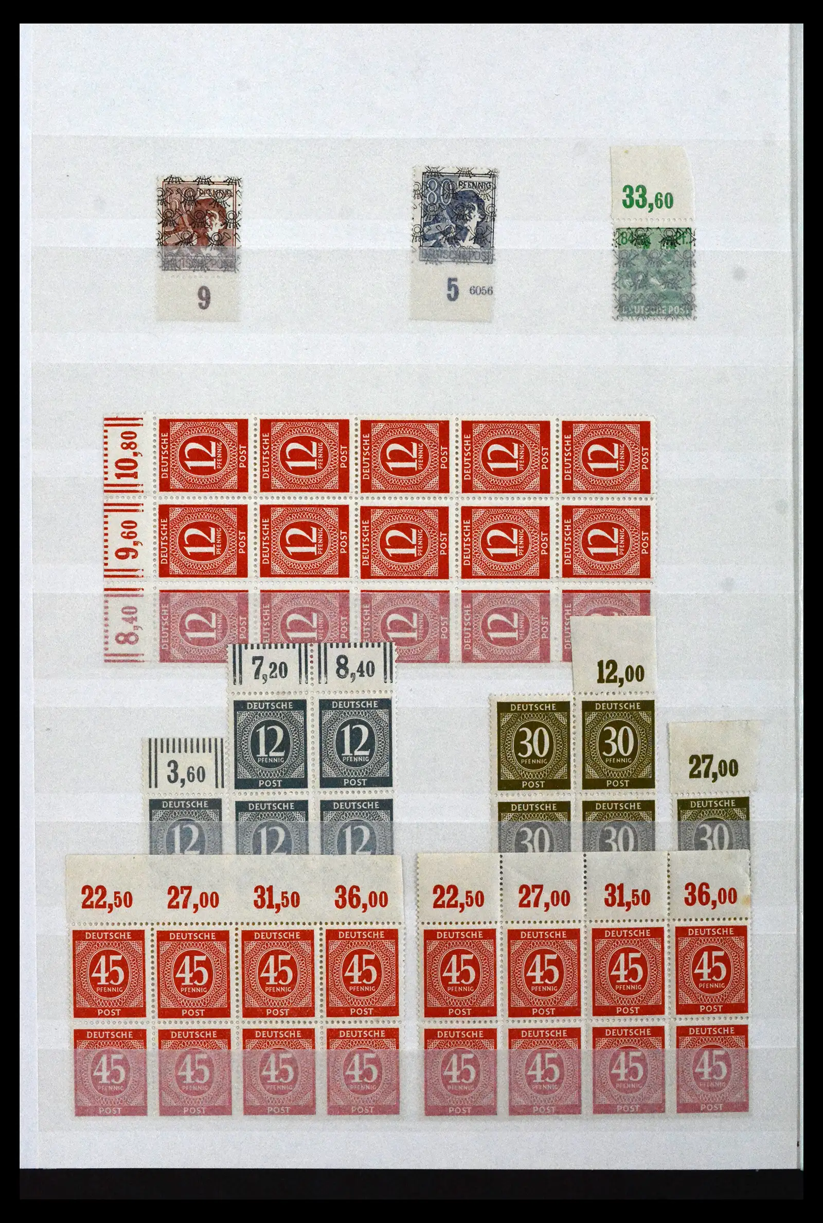 41996 0057 - Postzegelverzameling 41996 Duitsland velrand bijzonderheden 1905-1948.