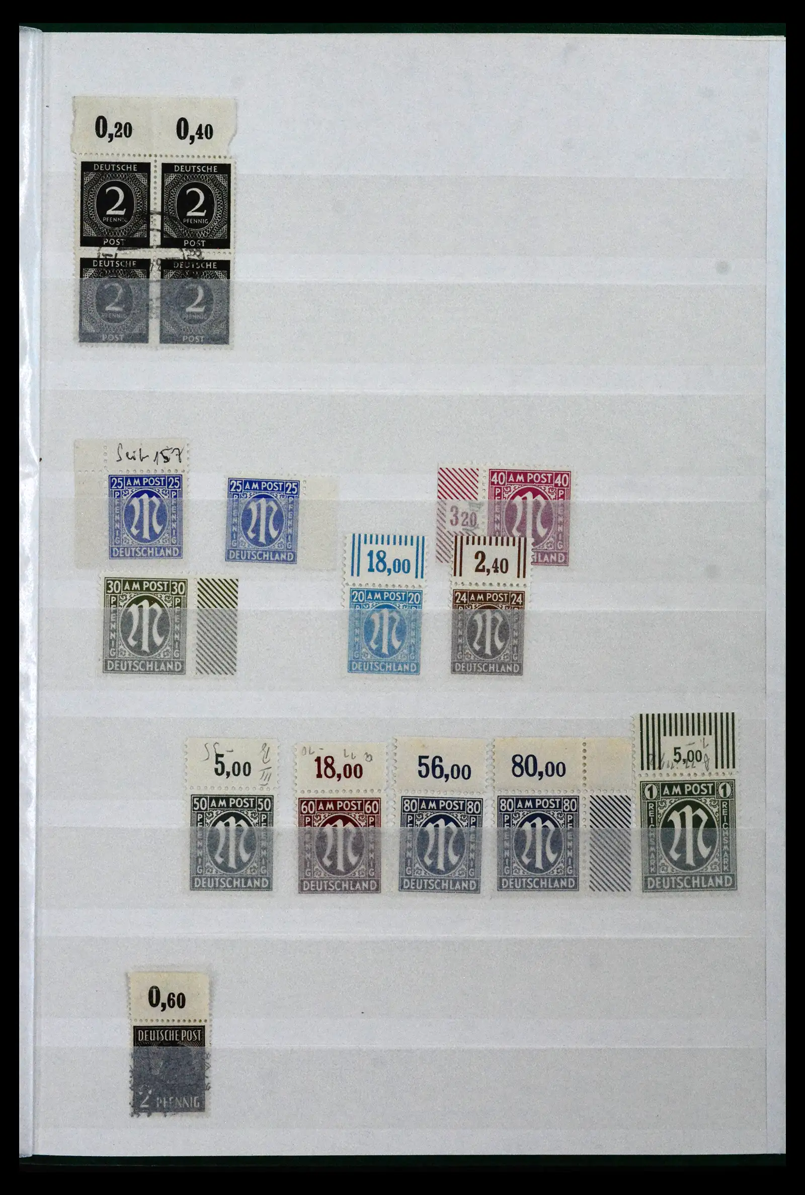 41996 0058 - Postzegelverzameling 41996 Duitsland velrand bijzonderheden 1905-1948.