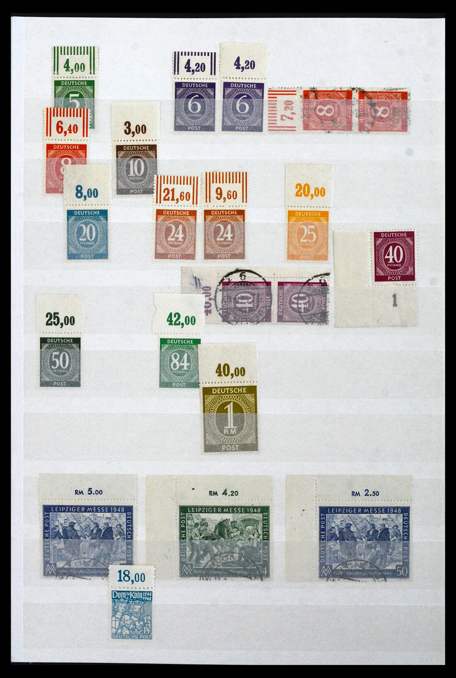 41996 0059 - Postzegelverzameling 41996 Duitsland velrand bijzonderheden 1905-1948.