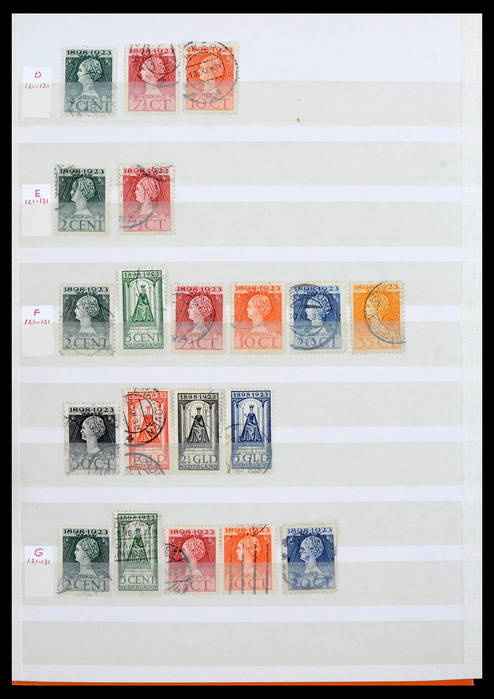 42002 0006 - Postzegelverzameling 42002 Nederland 1852-1970.
