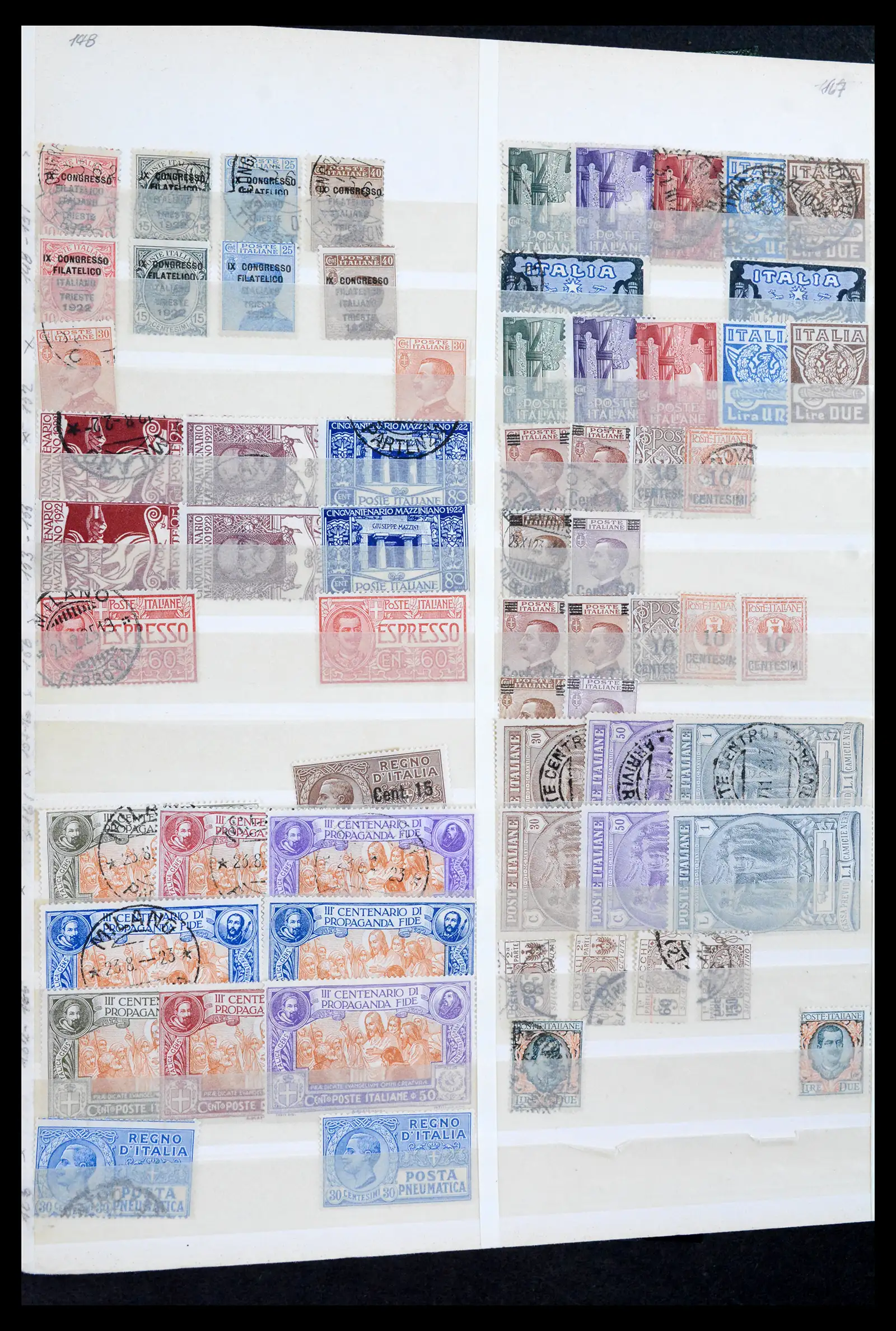 42005 0009 - Postzegelverzameling 42005 Italië topverzameling 1861-1960.