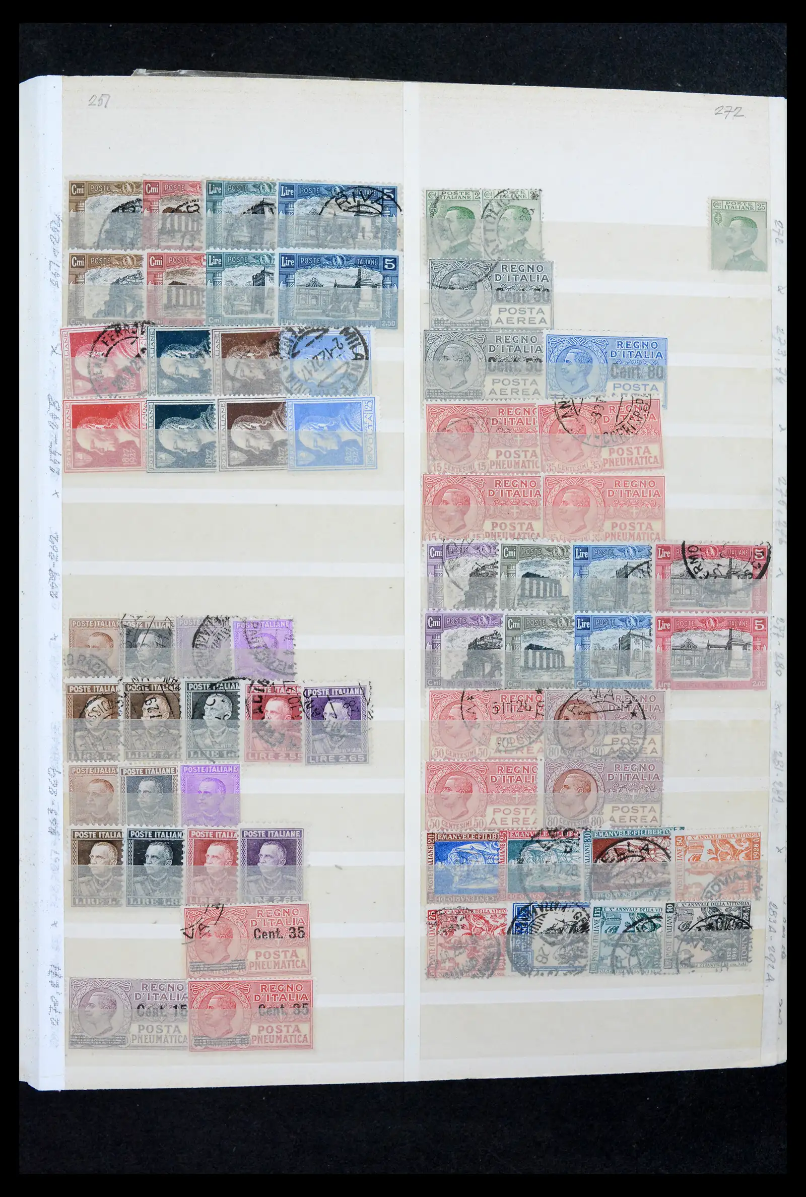 42005 0012 - Postzegelverzameling 42005 Italië topverzameling 1861-1960.