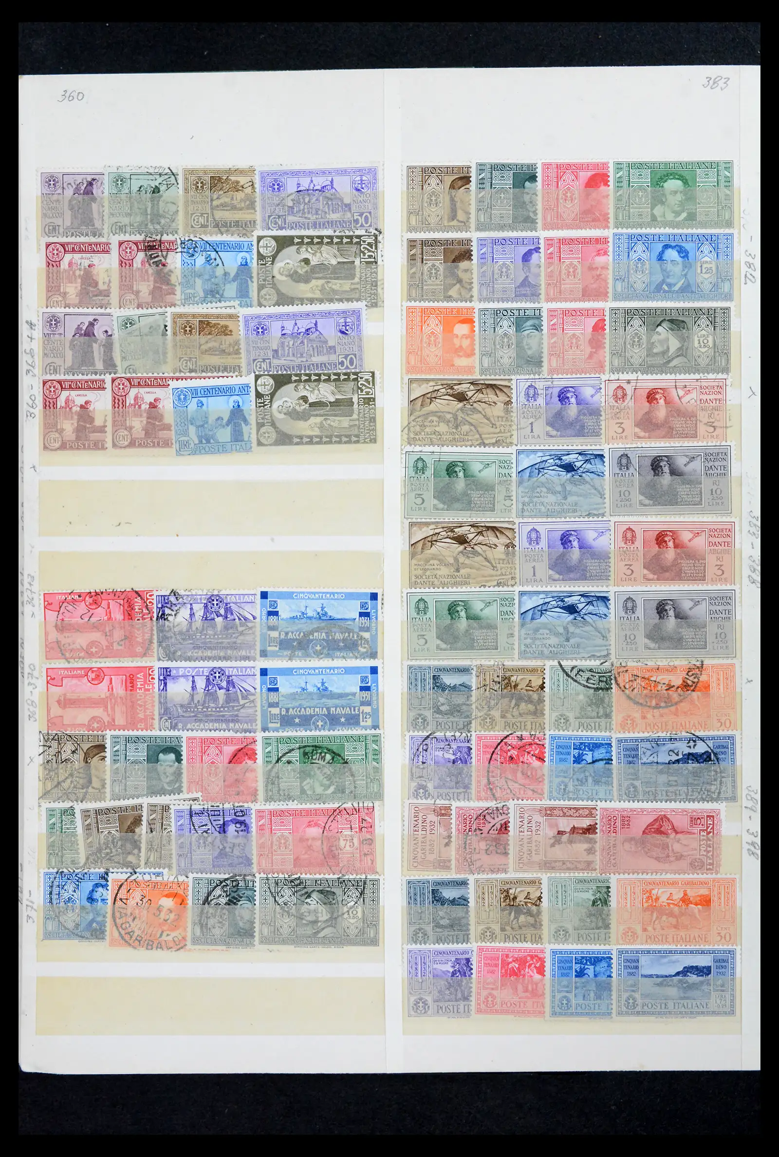 42005 0015 - Postzegelverzameling 42005 Italië topverzameling 1861-1960.