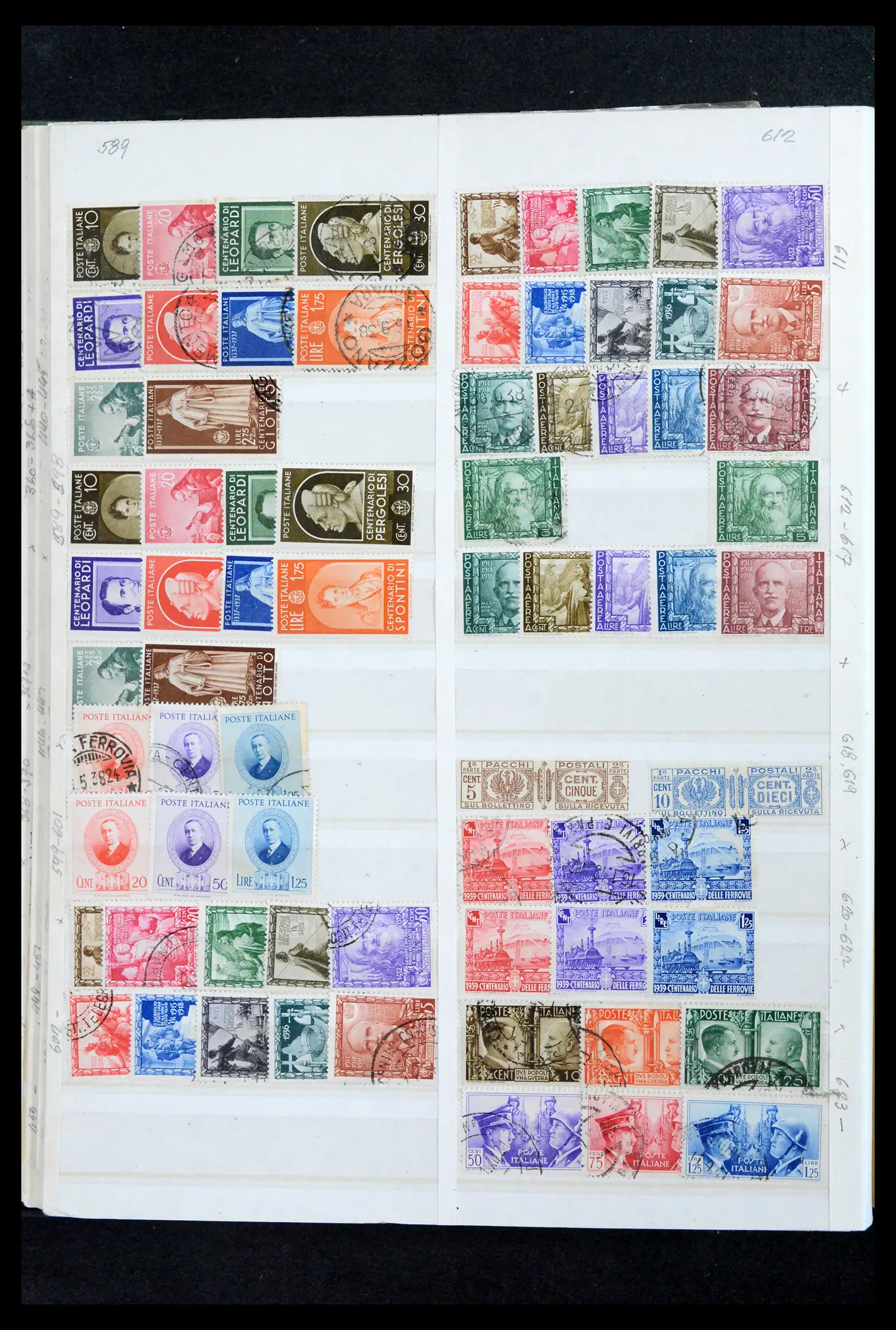 42005 0021 - Postzegelverzameling 42005 Italië topverzameling 1861-1960.