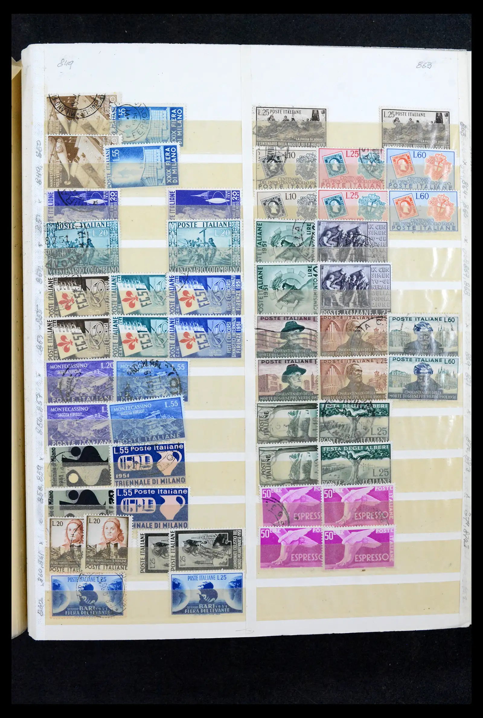 42005 0028 - Postzegelverzameling 42005 Italië topverzameling 1861-1960.