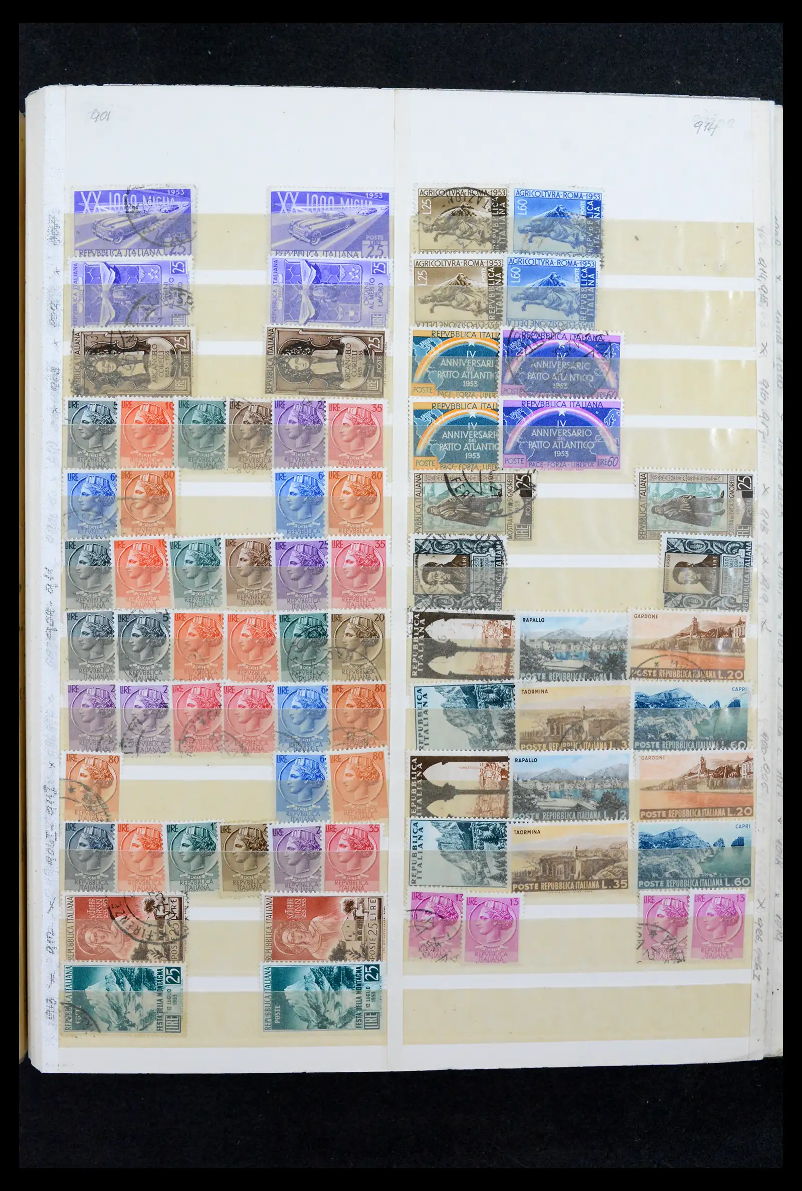 42005 0030 - Postzegelverzameling 42005 Italië topverzameling 1861-1960.