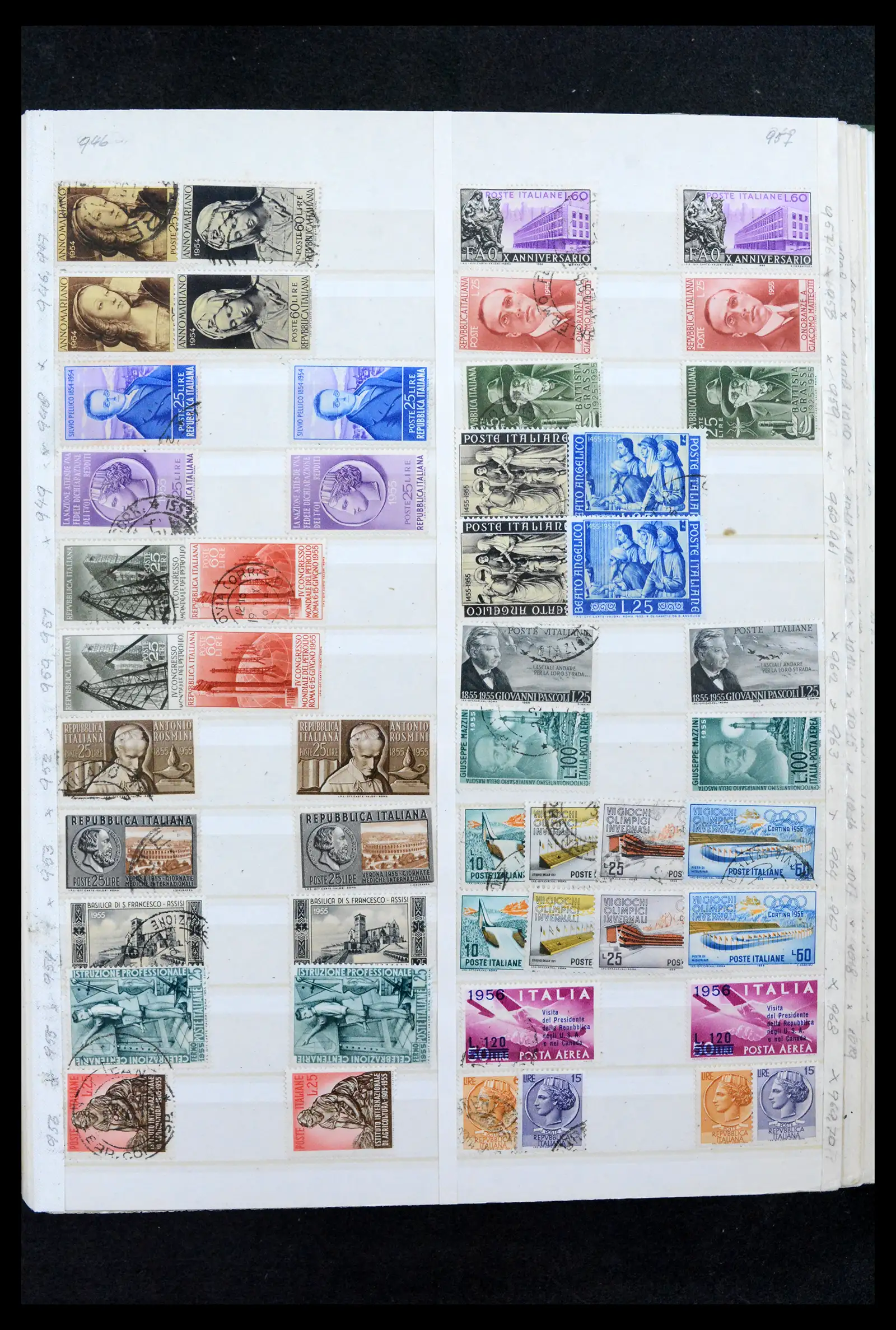 42005 0032 - Postzegelverzameling 42005 Italië topverzameling 1861-1960.