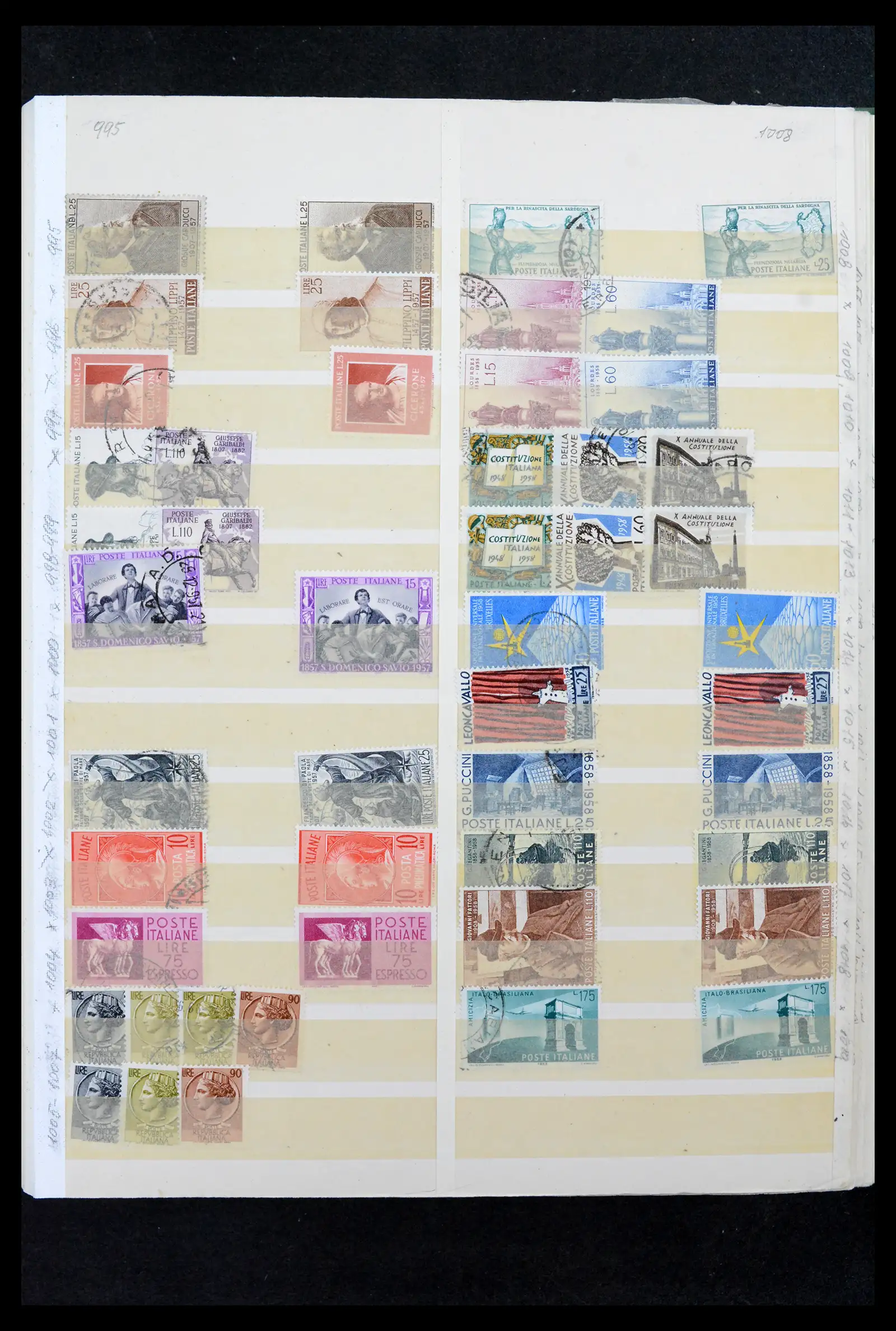 42005 0034 - Postzegelverzameling 42005 Italië topverzameling 1861-1960.