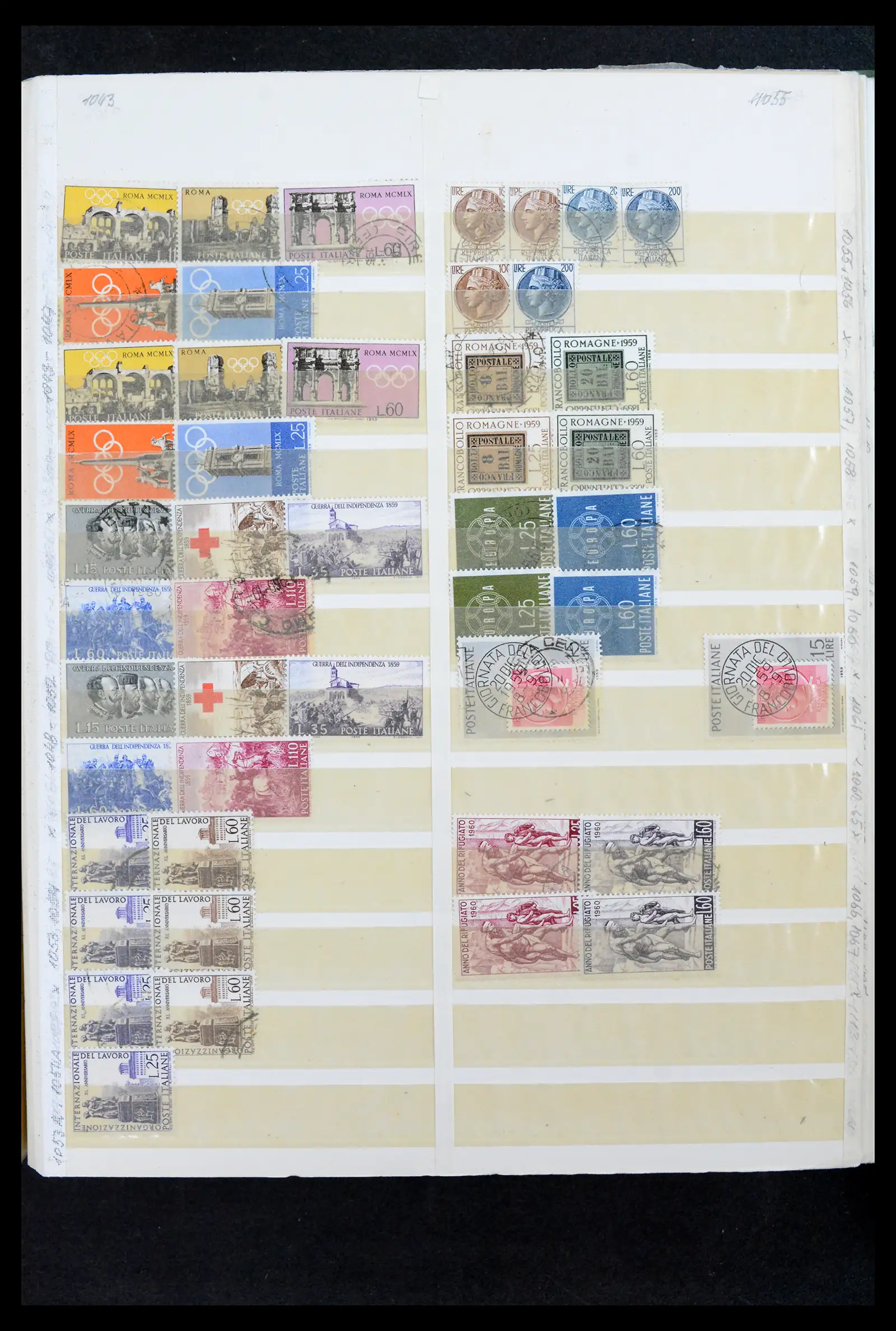 42005 0036 - Postzegelverzameling 42005 Italië topverzameling 1861-1960.