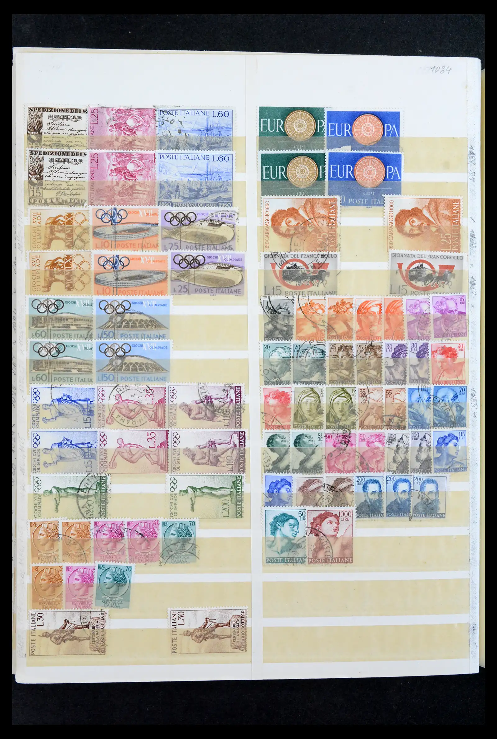 42005 0037 - Postzegelverzameling 42005 Italië topverzameling 1861-1960.