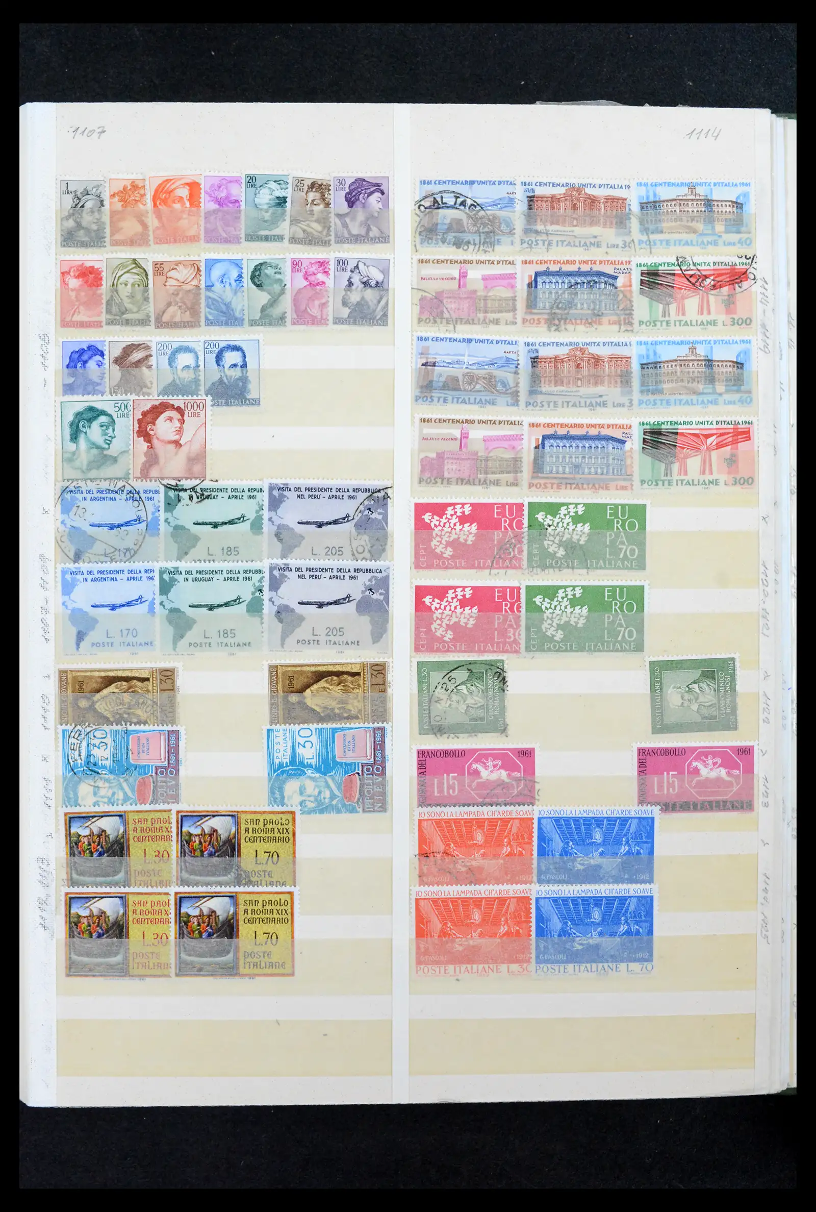 42005 0038 - Postzegelverzameling 42005 Italië topverzameling 1861-1960.