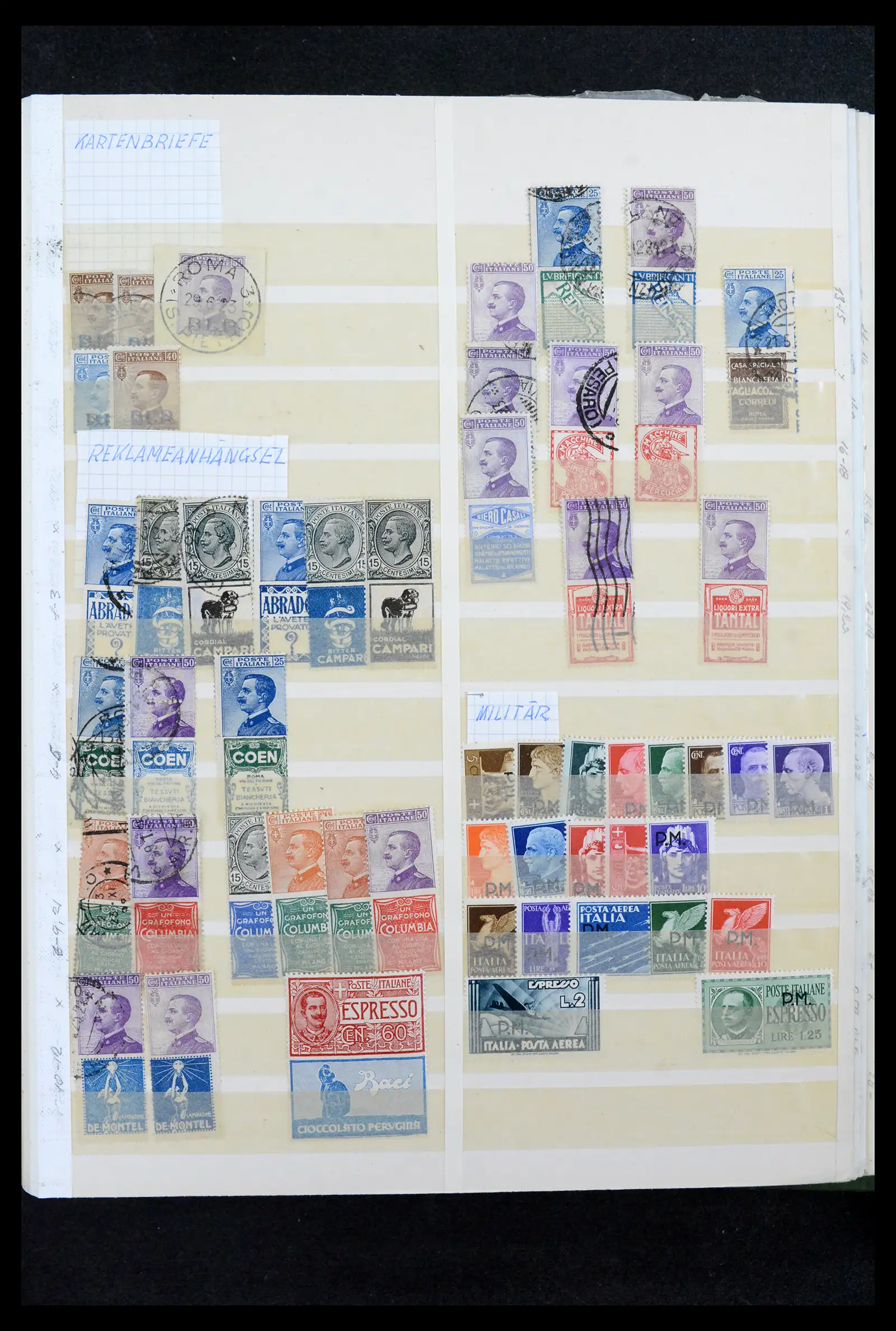 42005 0040 - Postzegelverzameling 42005 Italië topverzameling 1861-1960.