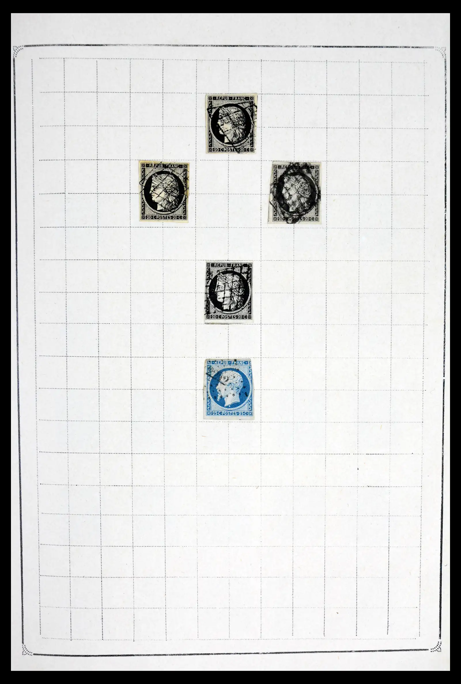 42010 0001 - Stamp collection 42010 France 1849-1980.
