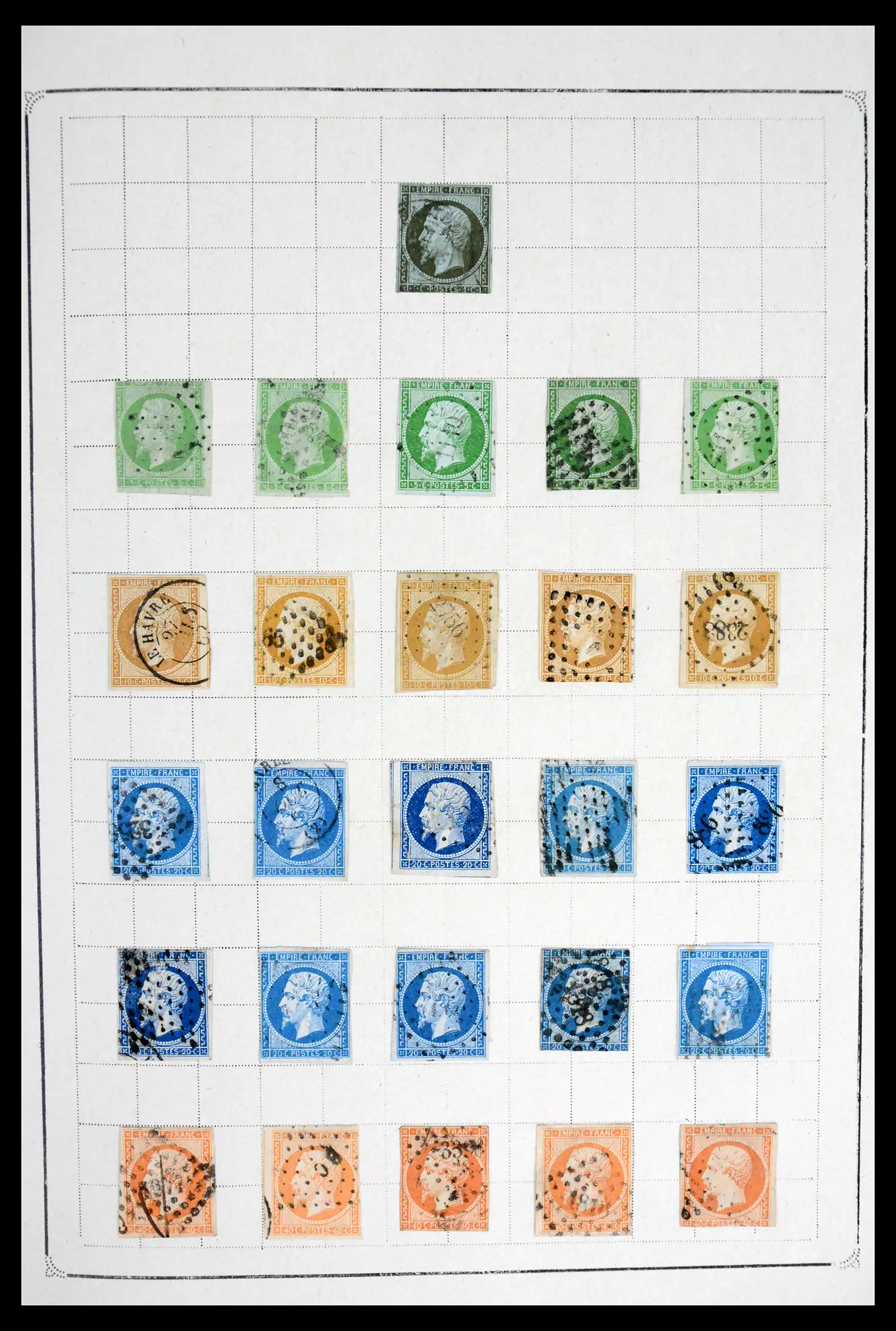 42010 0002 - Stamp collection 42010 France 1849-1980.