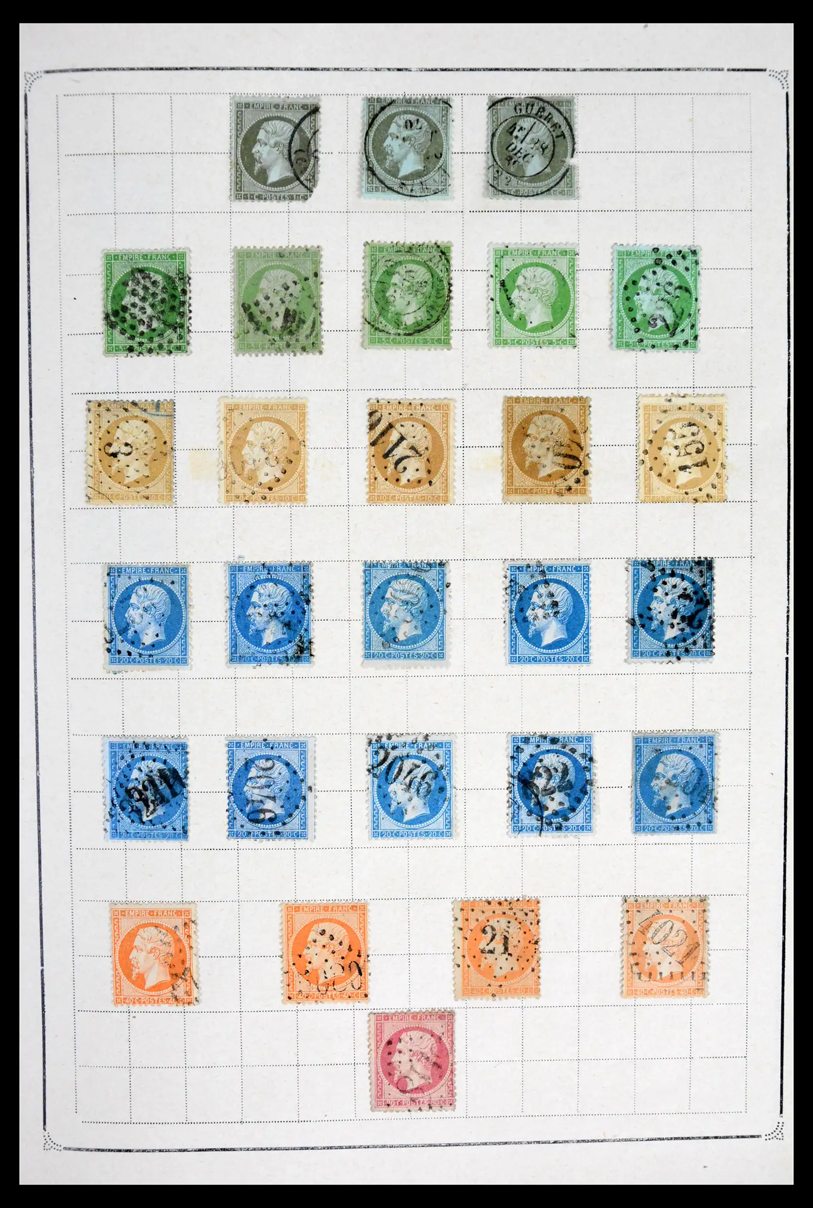 42010 0004 - Stamp collection 42010 France 1849-1980.