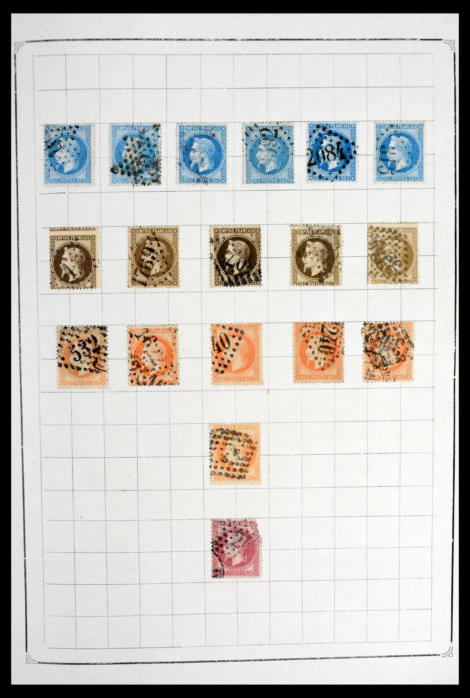 42010 0007 - Stamp collection 42010 France 1849-1980.