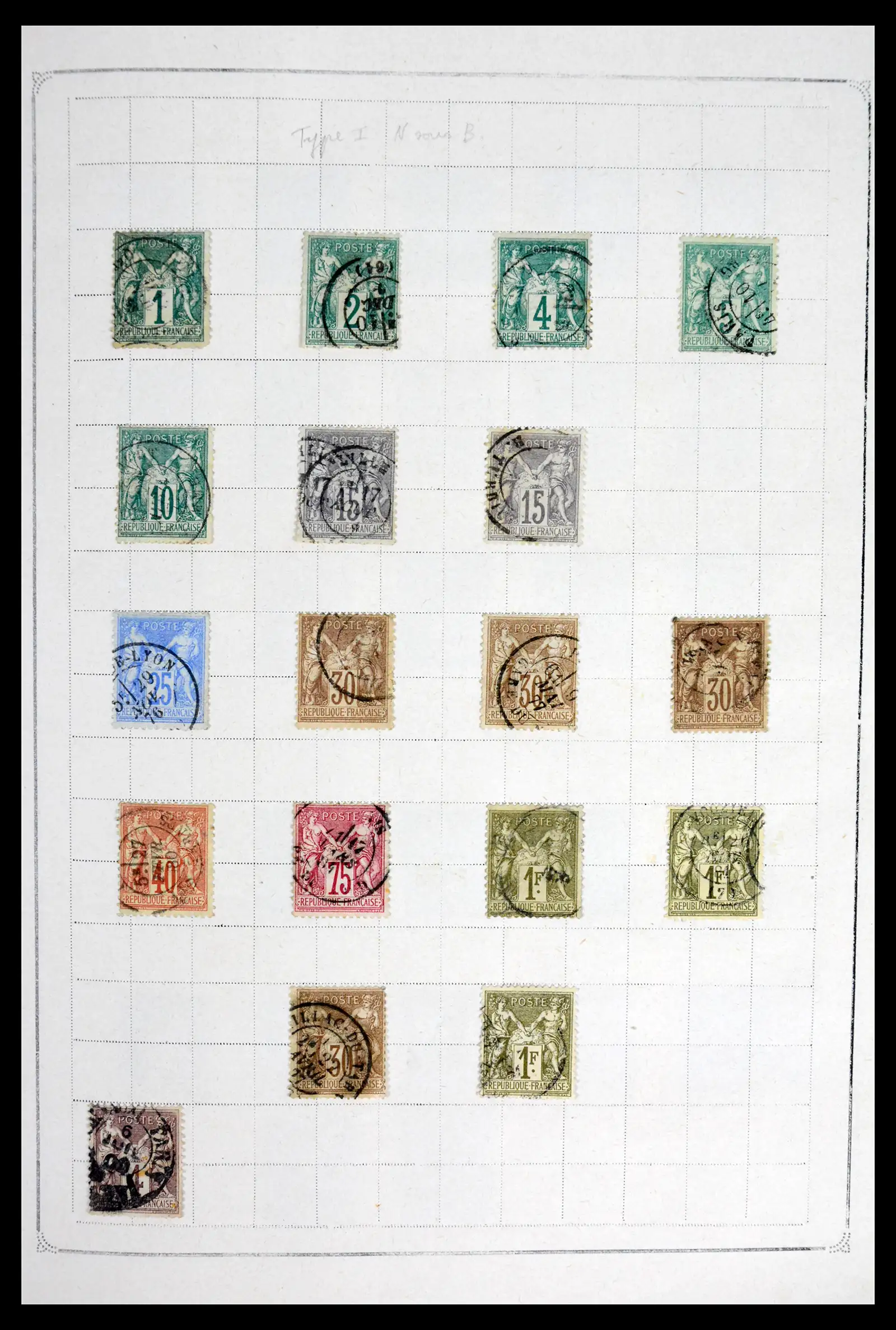42010 0013 - Stamp collection 42010 France 1849-1980.