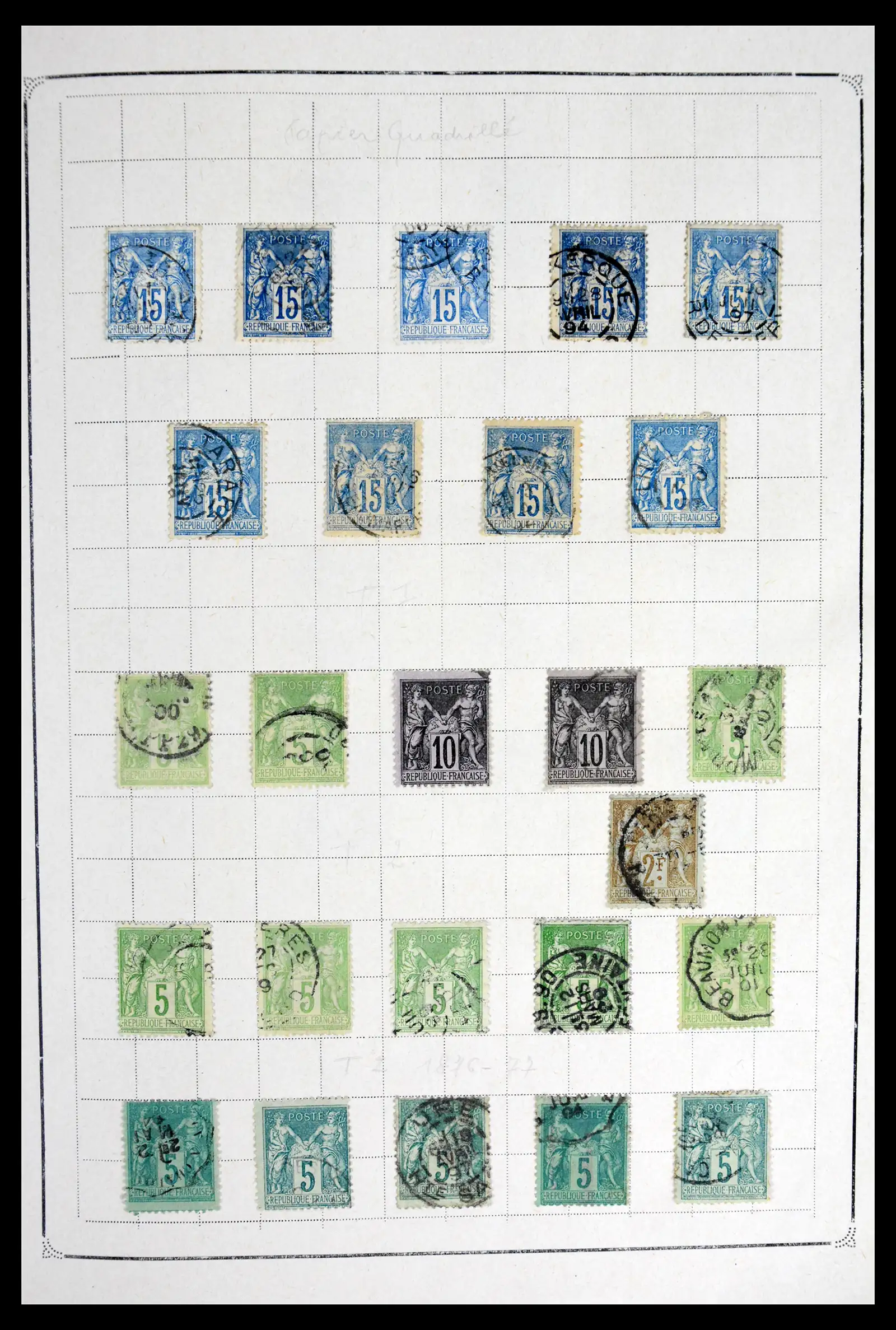 42010 0017 - Stamp collection 42010 France 1849-1980.