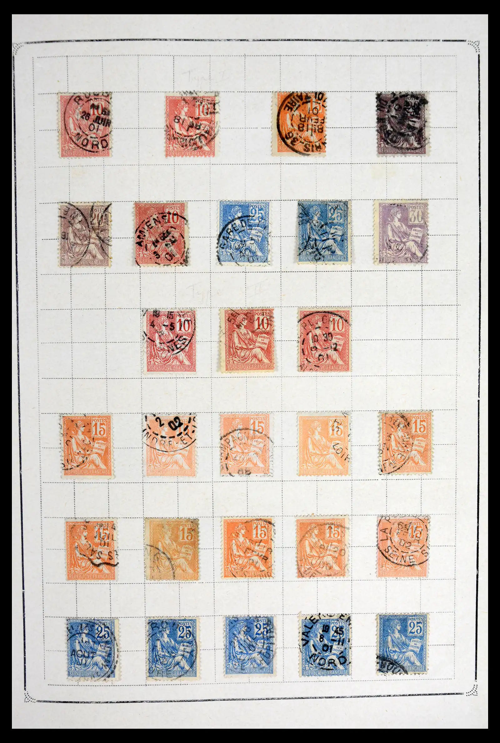 42010 0020 - Stamp collection 42010 France 1849-1980.