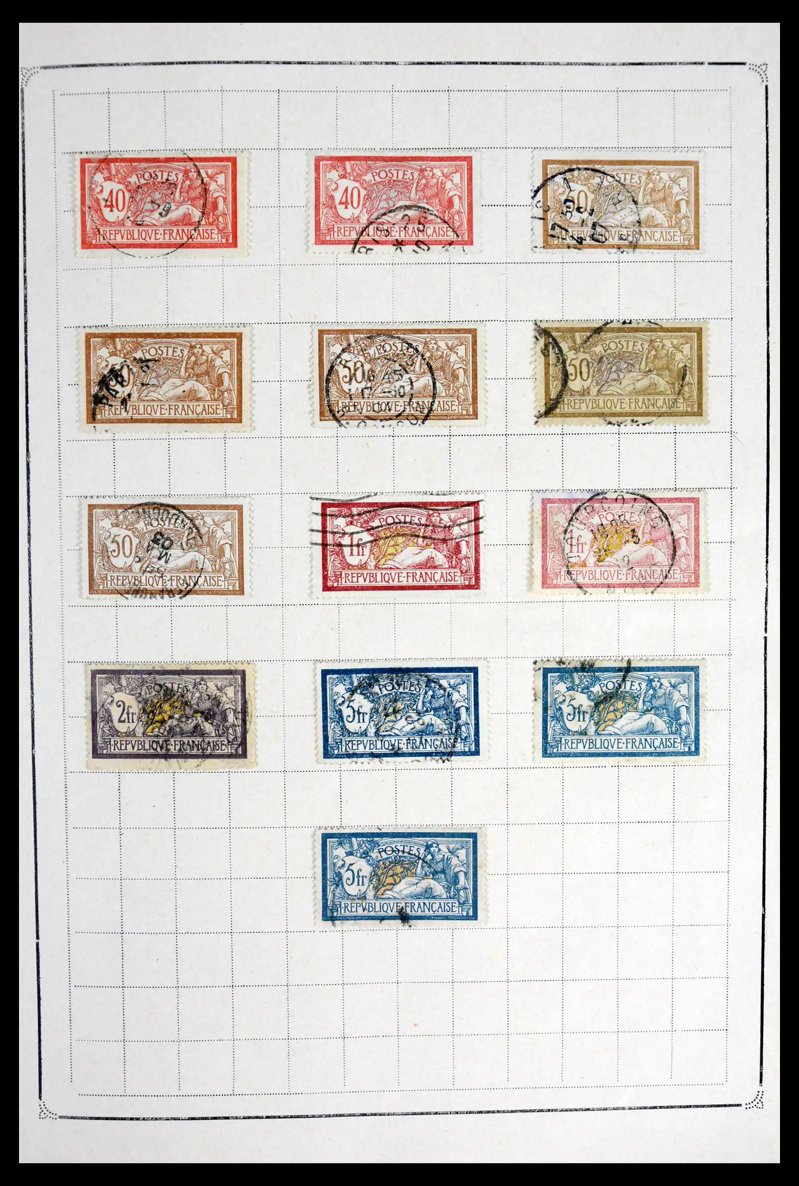 42010 0021 - Stamp collection 42010 France 1849-1980.