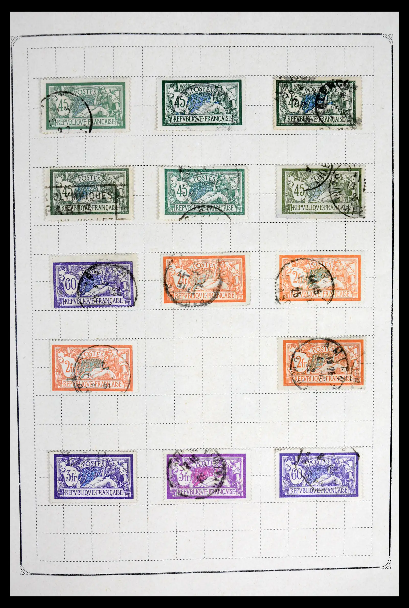 42010 0022 - Stamp collection 42010 France 1849-1980.