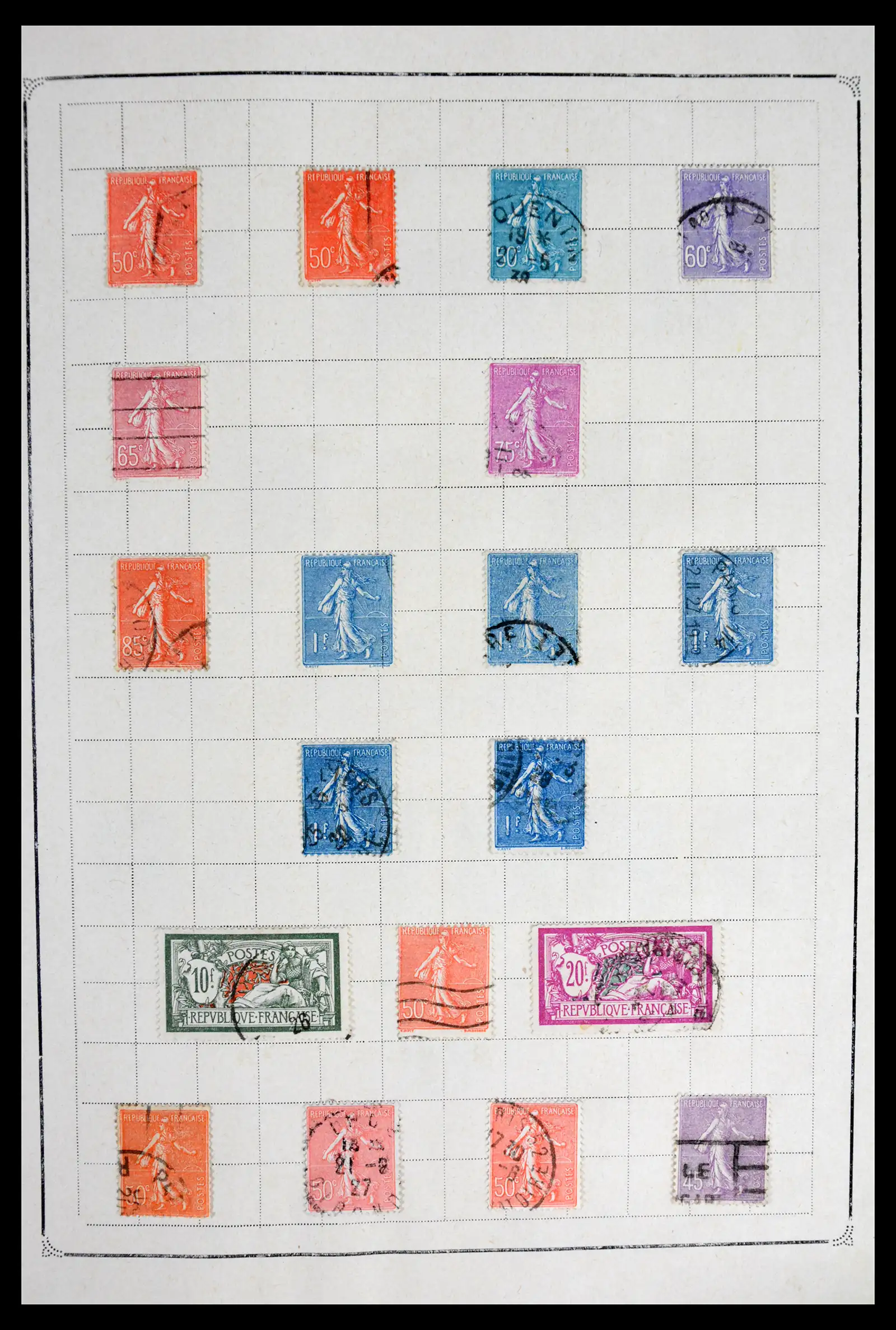 42010 0025 - Stamp collection 42010 France 1849-1980.