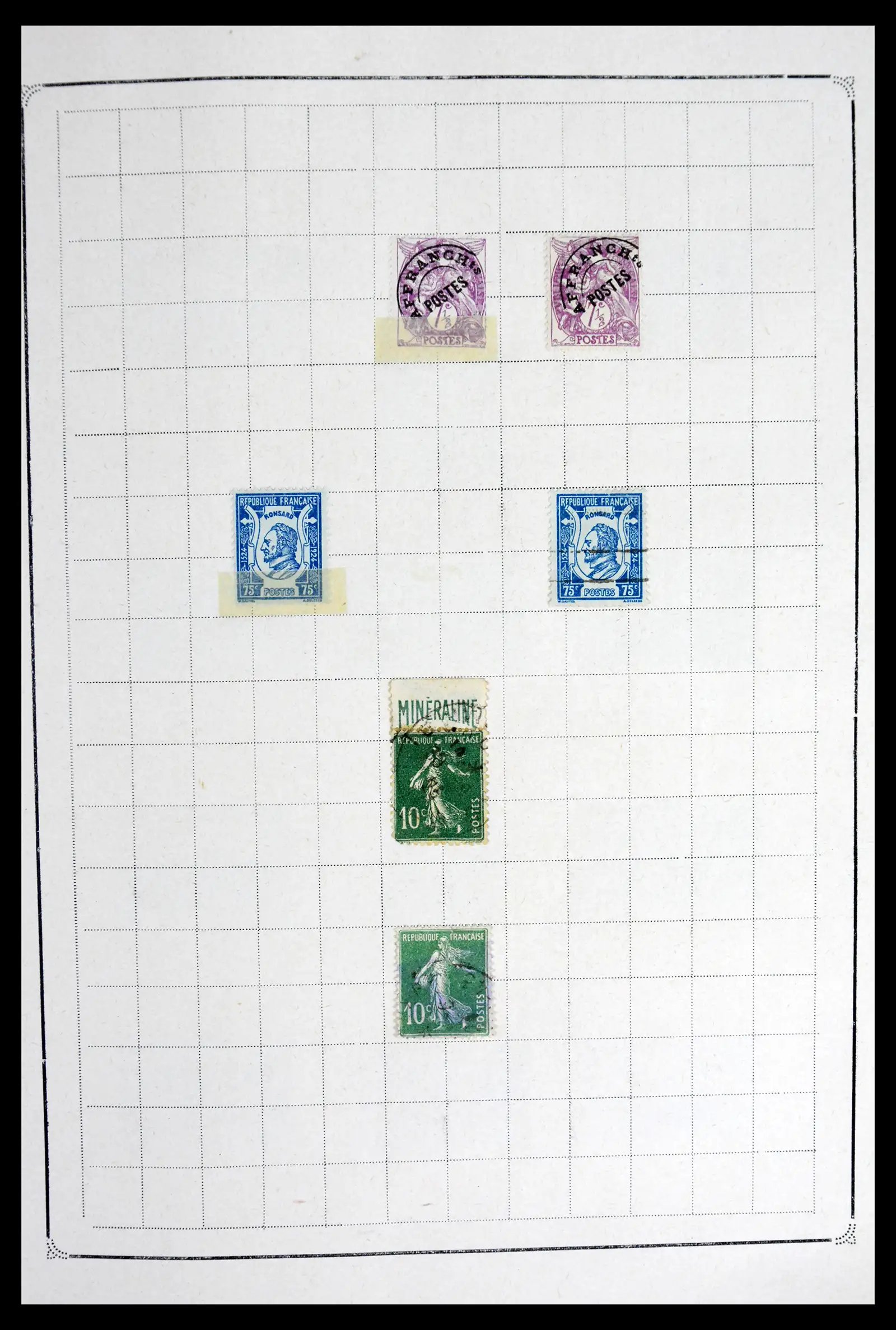 42010 0034 - Stamp collection 42010 France 1849-1980.