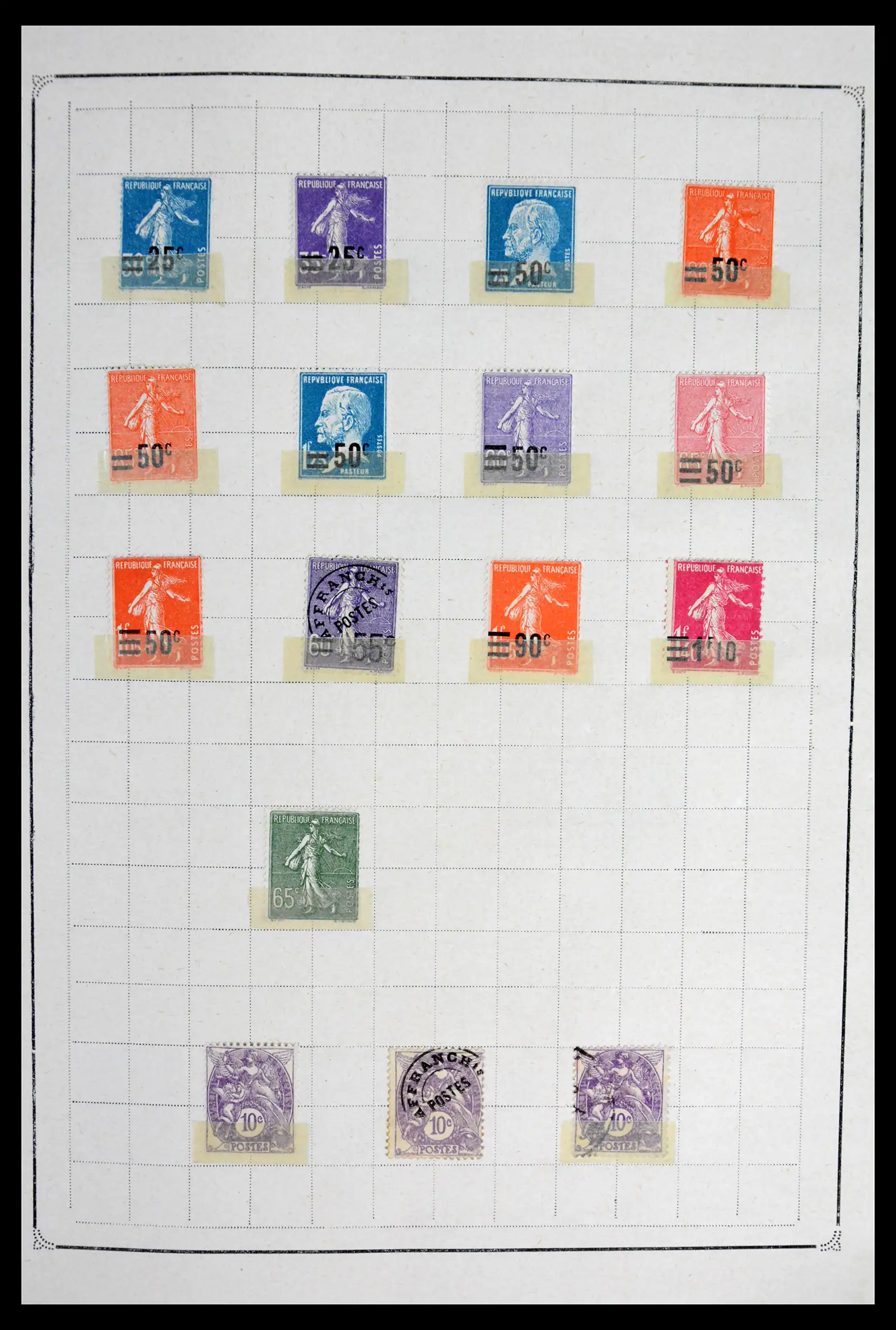 42010 0037 - Stamp collection 42010 France 1849-1980.