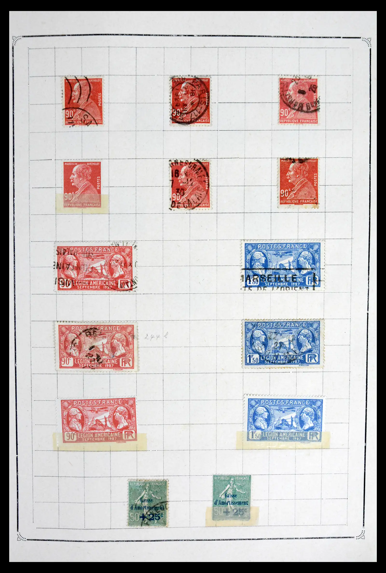 42010 0040 - Stamp collection 42010 France 1849-1980.