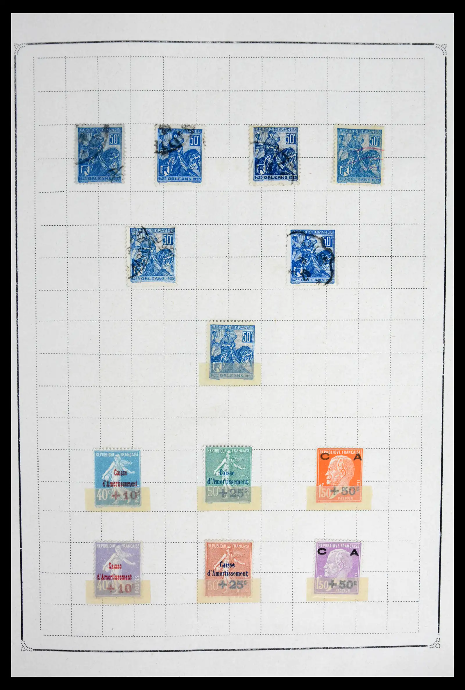 42010 0041 - Stamp collection 42010 France 1849-1980.