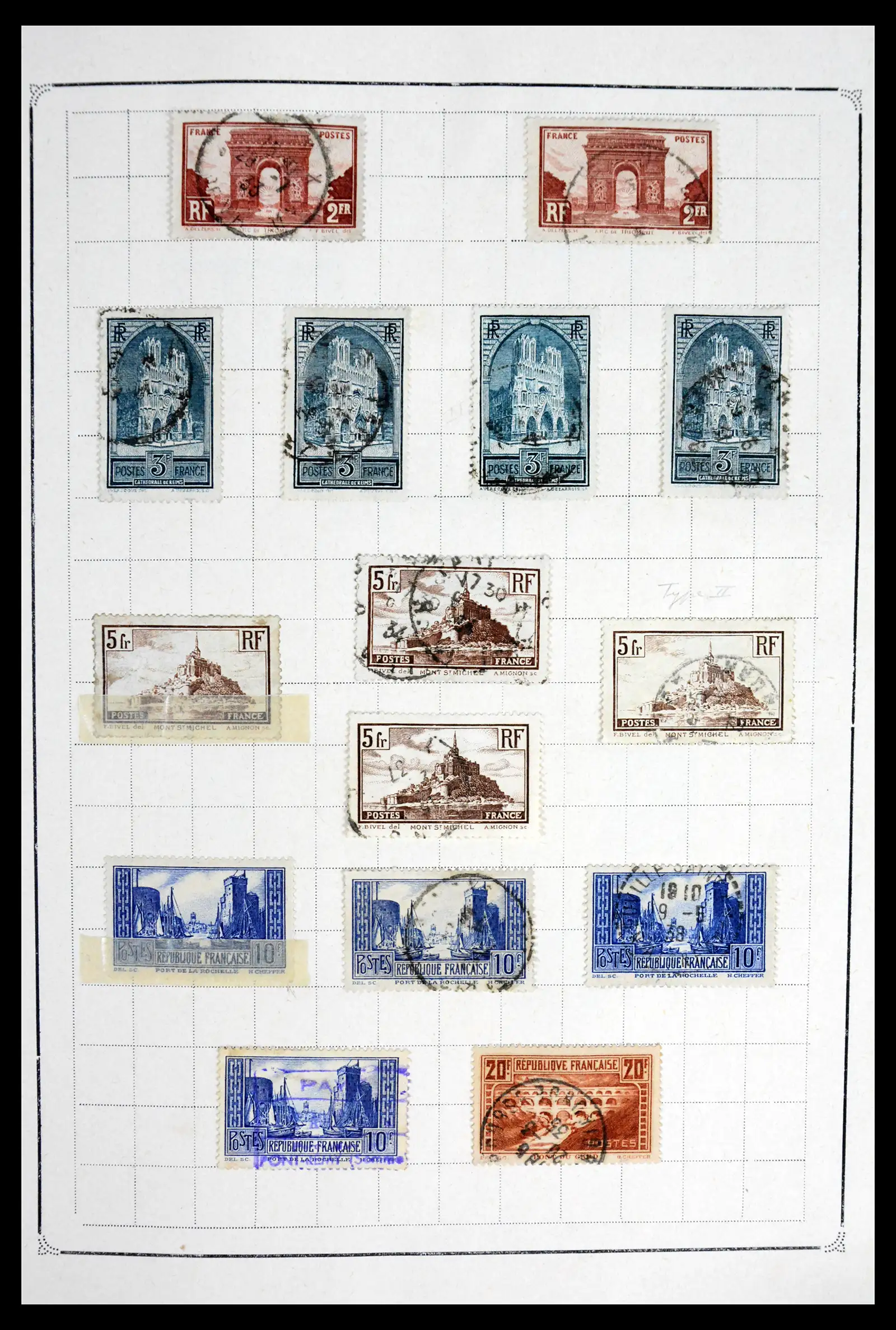 42010 0043 - Stamp collection 42010 France 1849-1980.