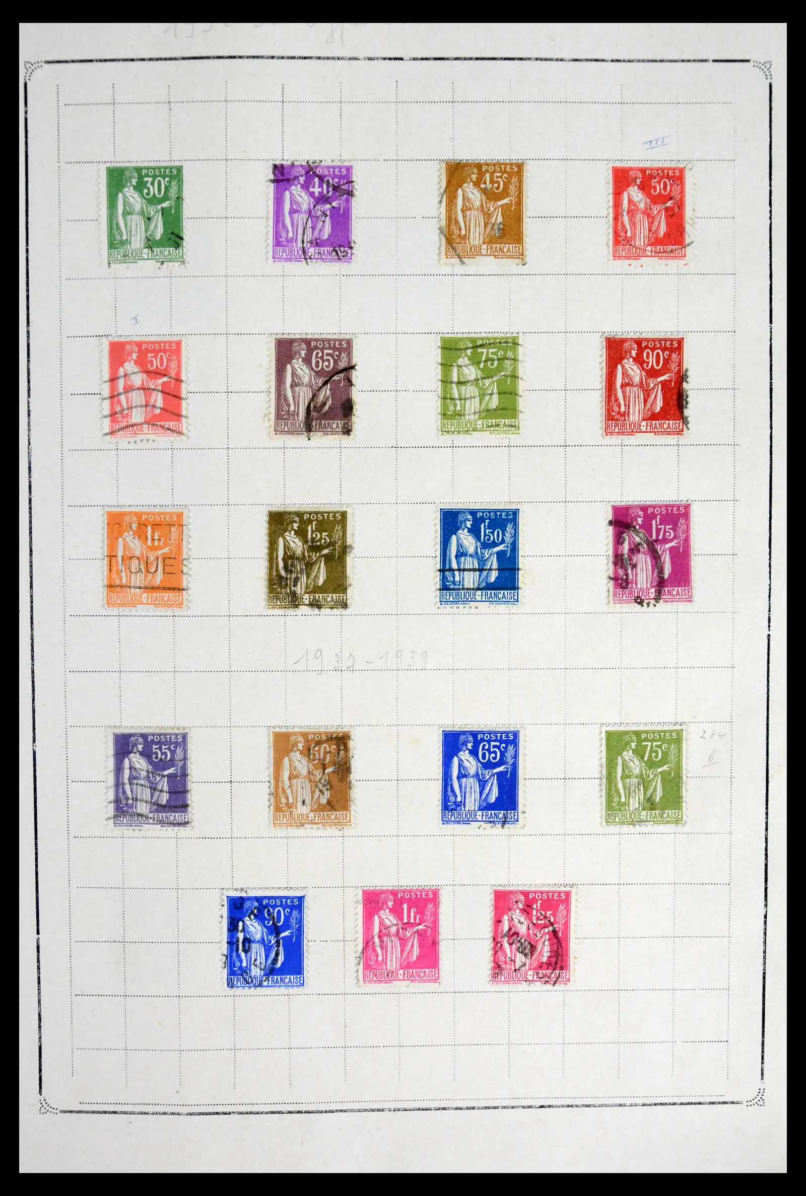 42010 0047 - Stamp collection 42010 France 1849-1980.