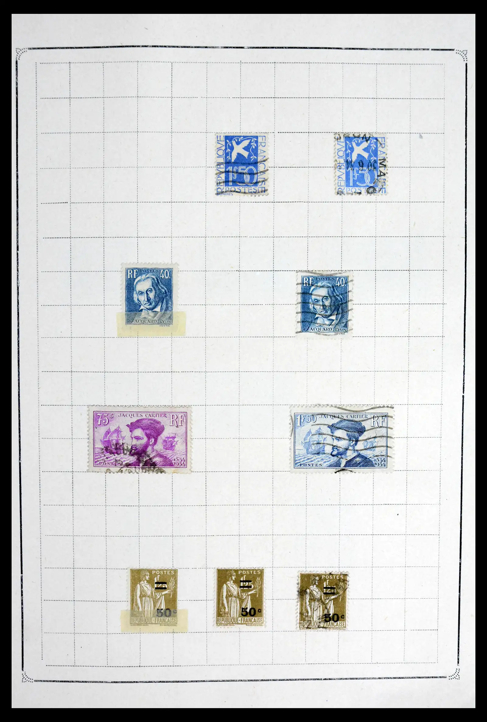 42010 0050 - Stamp collection 42010 France 1849-1980.