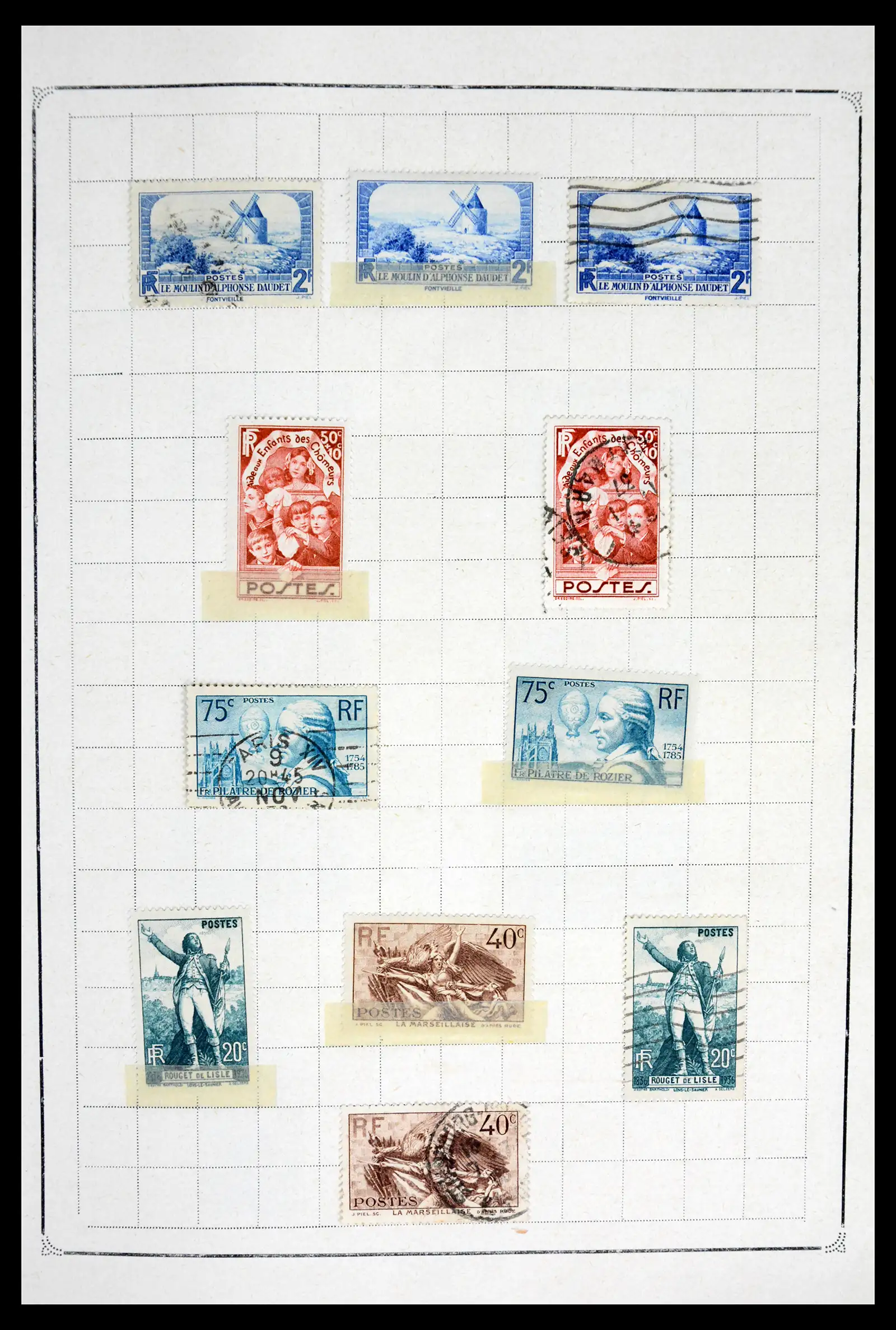 42010 0055 - Stamp collection 42010 France 1849-1980.