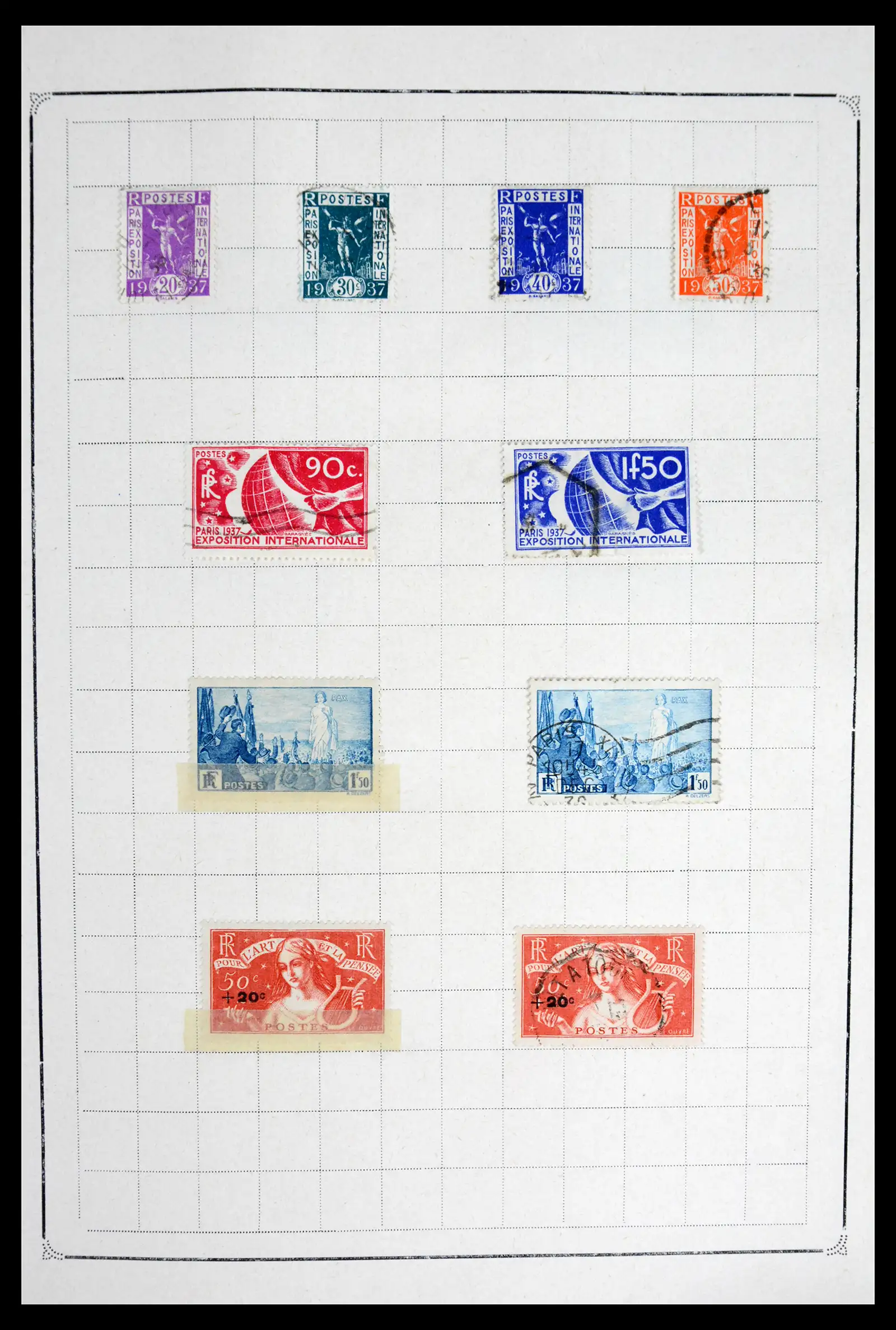 42010 0058 - Stamp collection 42010 France 1849-1980.