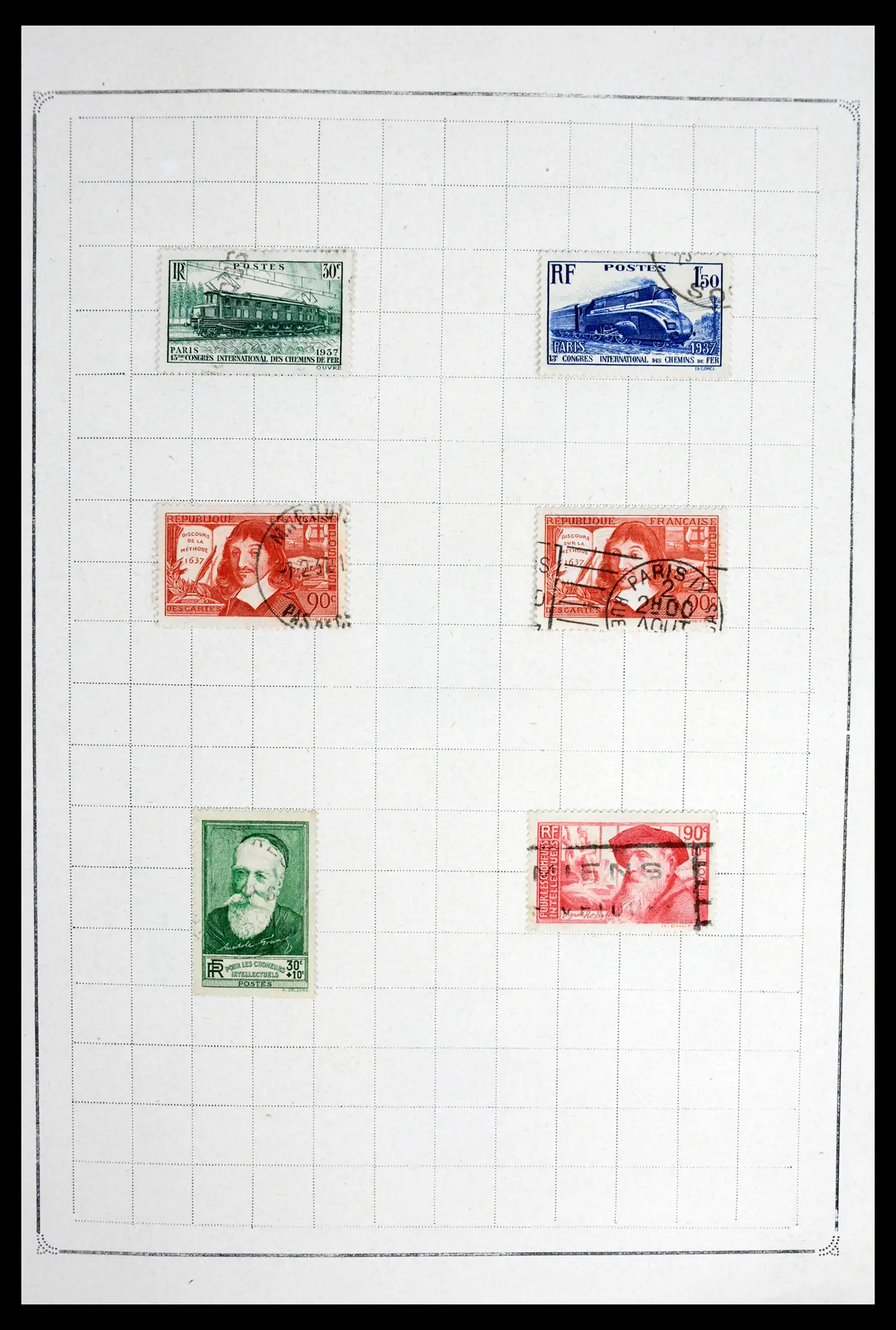 42010 0063 - Stamp collection 42010 France 1849-1980.