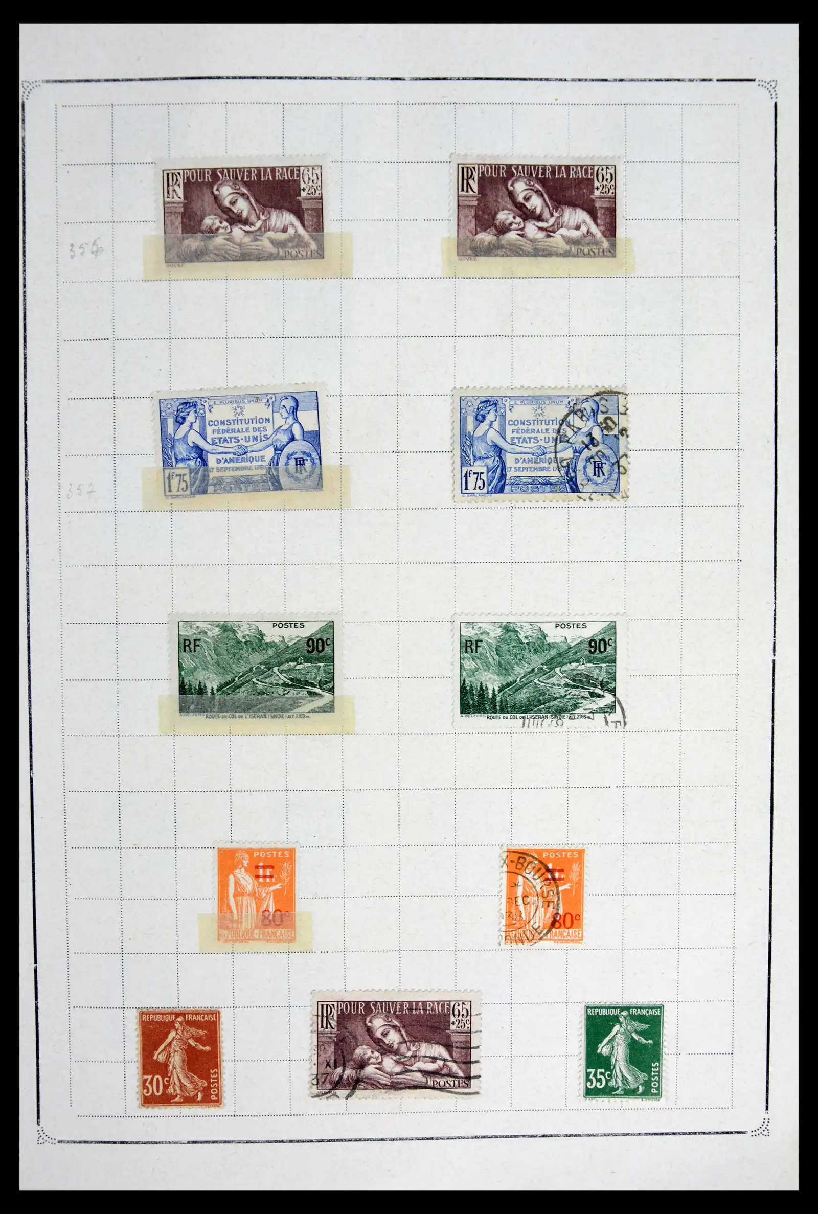 42010 0068 - Stamp collection 42010 France 1849-1980.