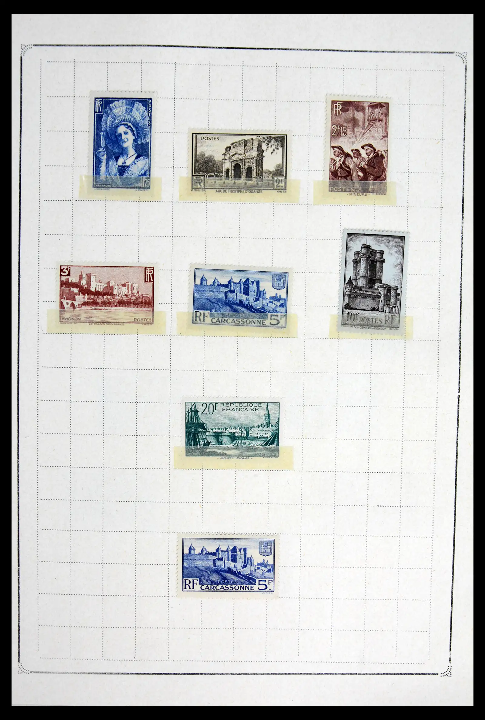 42010 0074 - Stamp collection 42010 France 1849-1980.