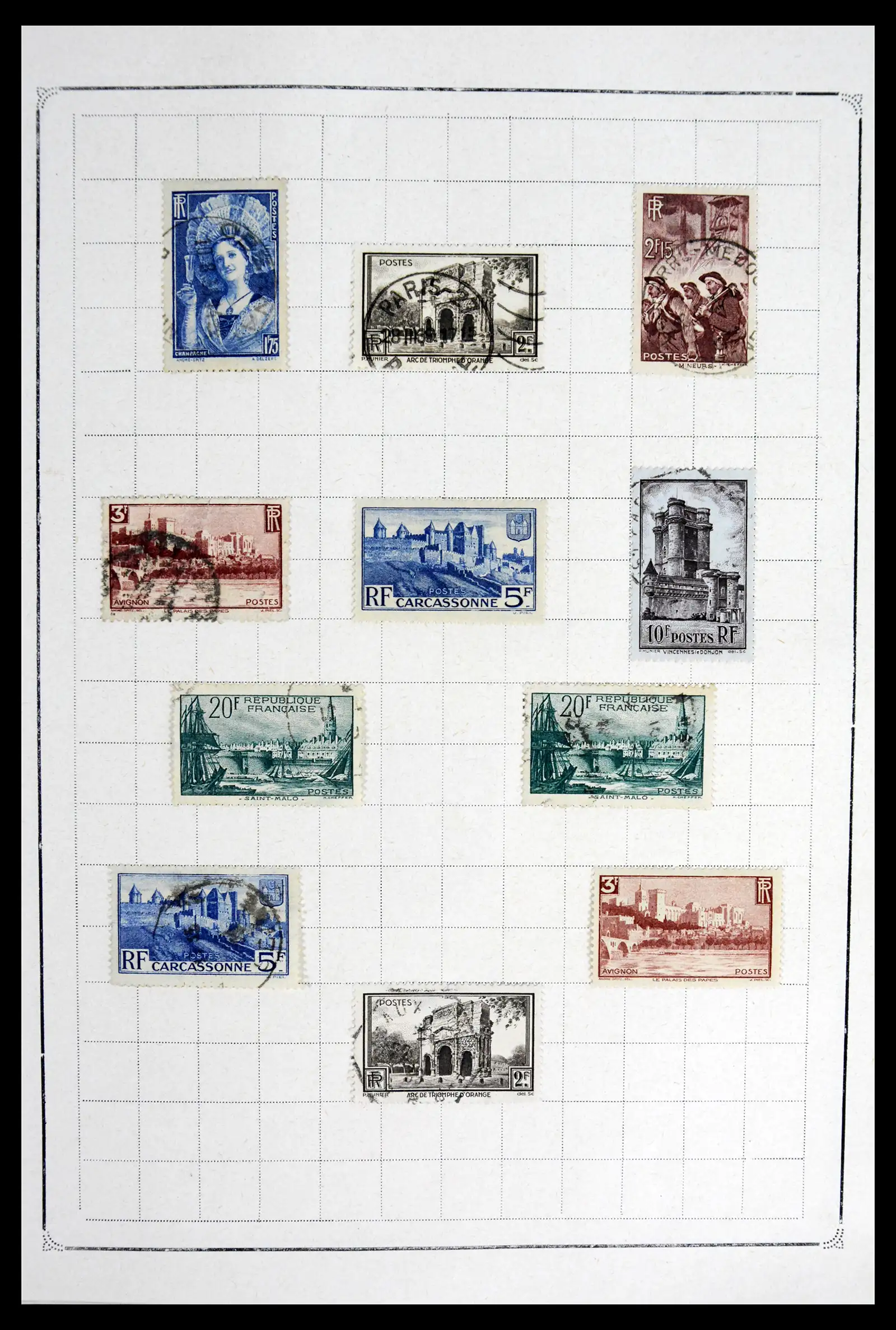 42010 0075 - Stamp collection 42010 France 1849-1980.